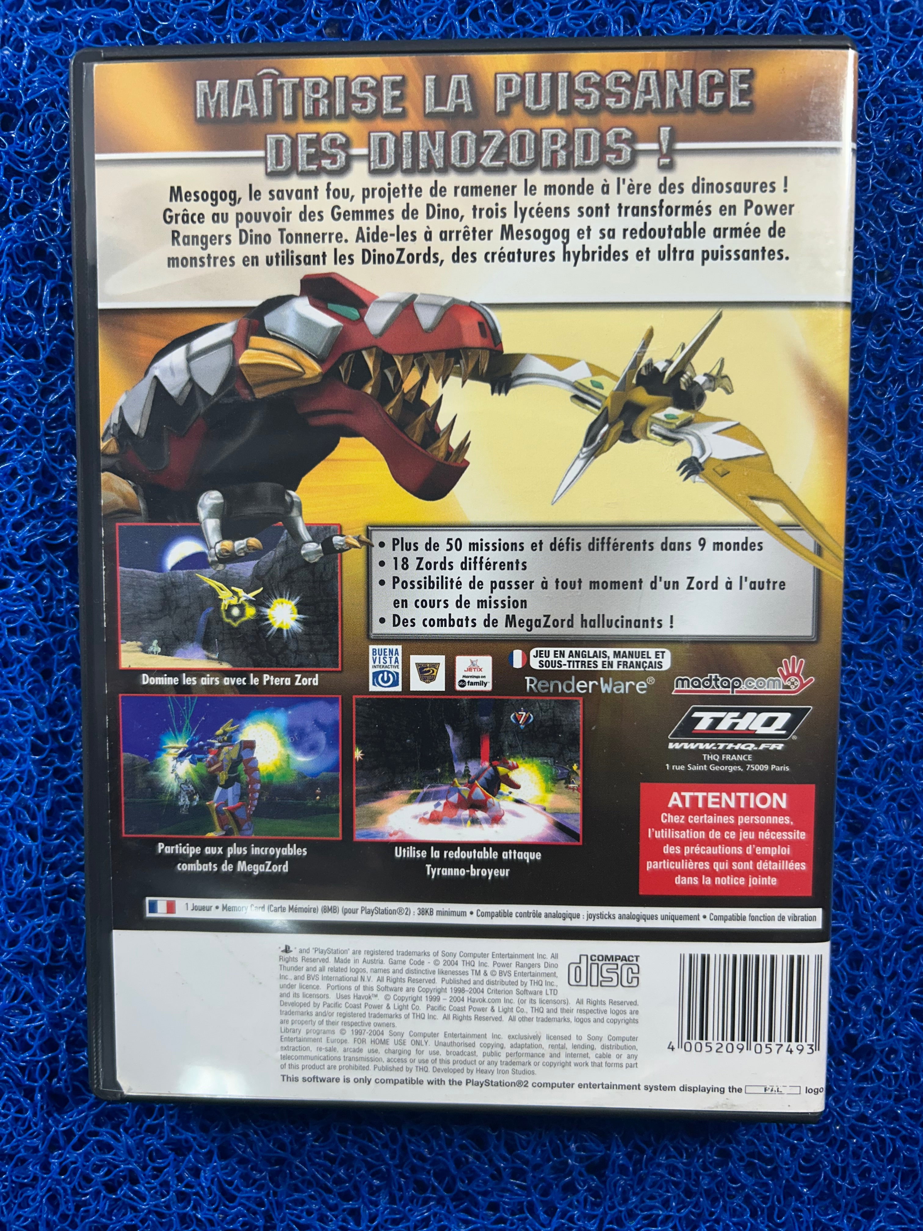 PS2 Power ranger (E)