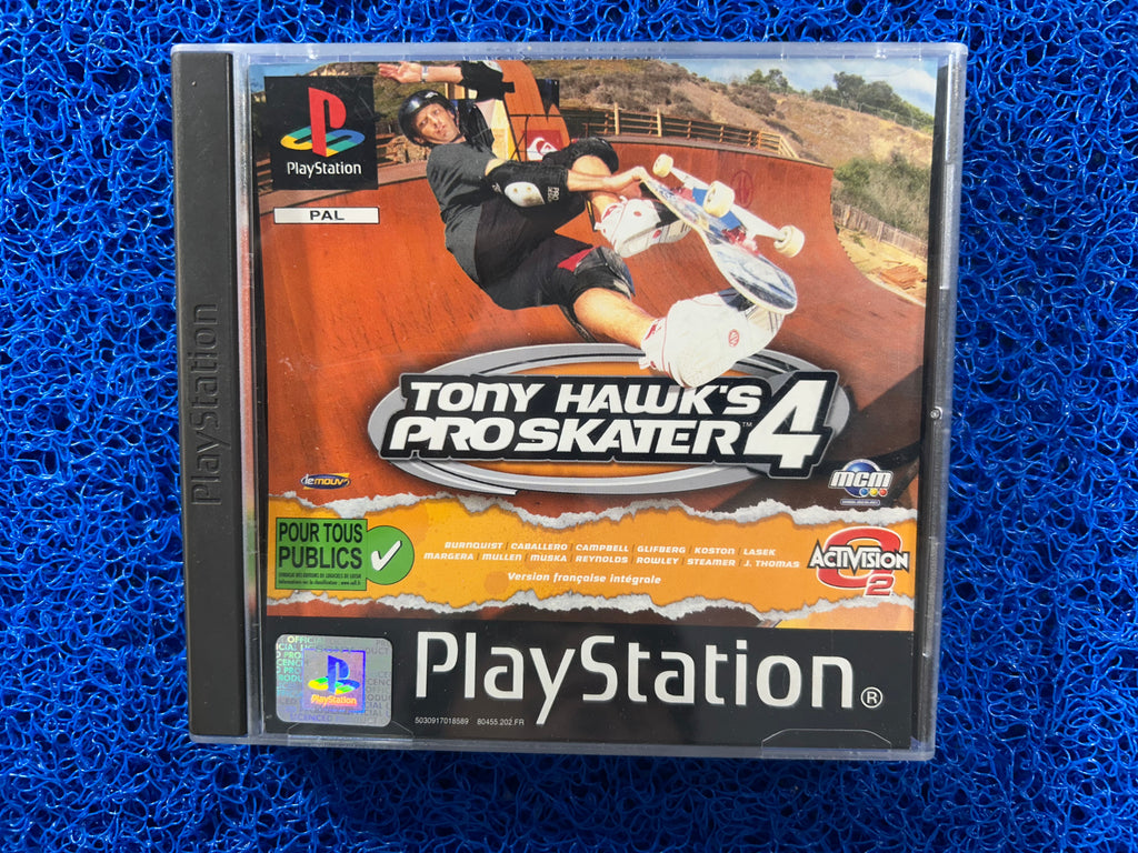 PS1 Tony hawk 4 (E)