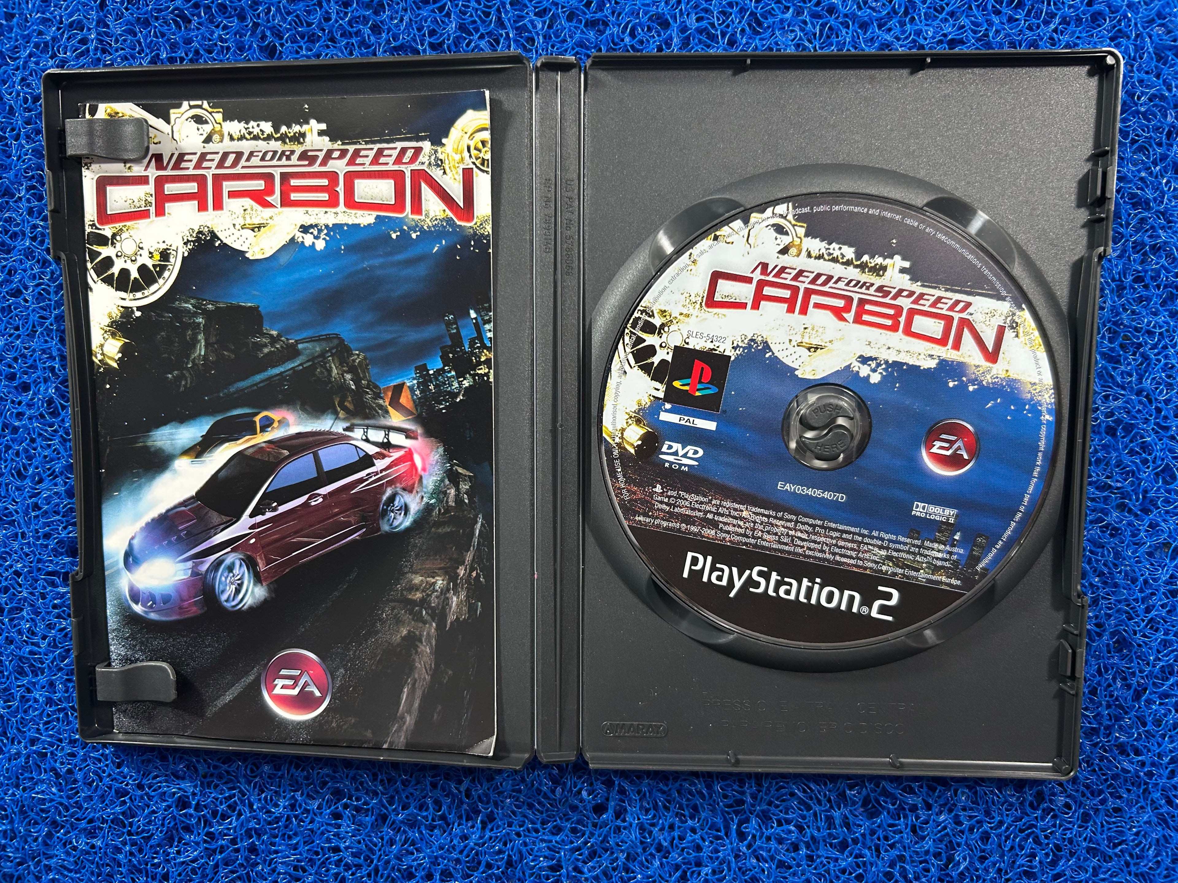 PS2 Need for speed carbon (E)