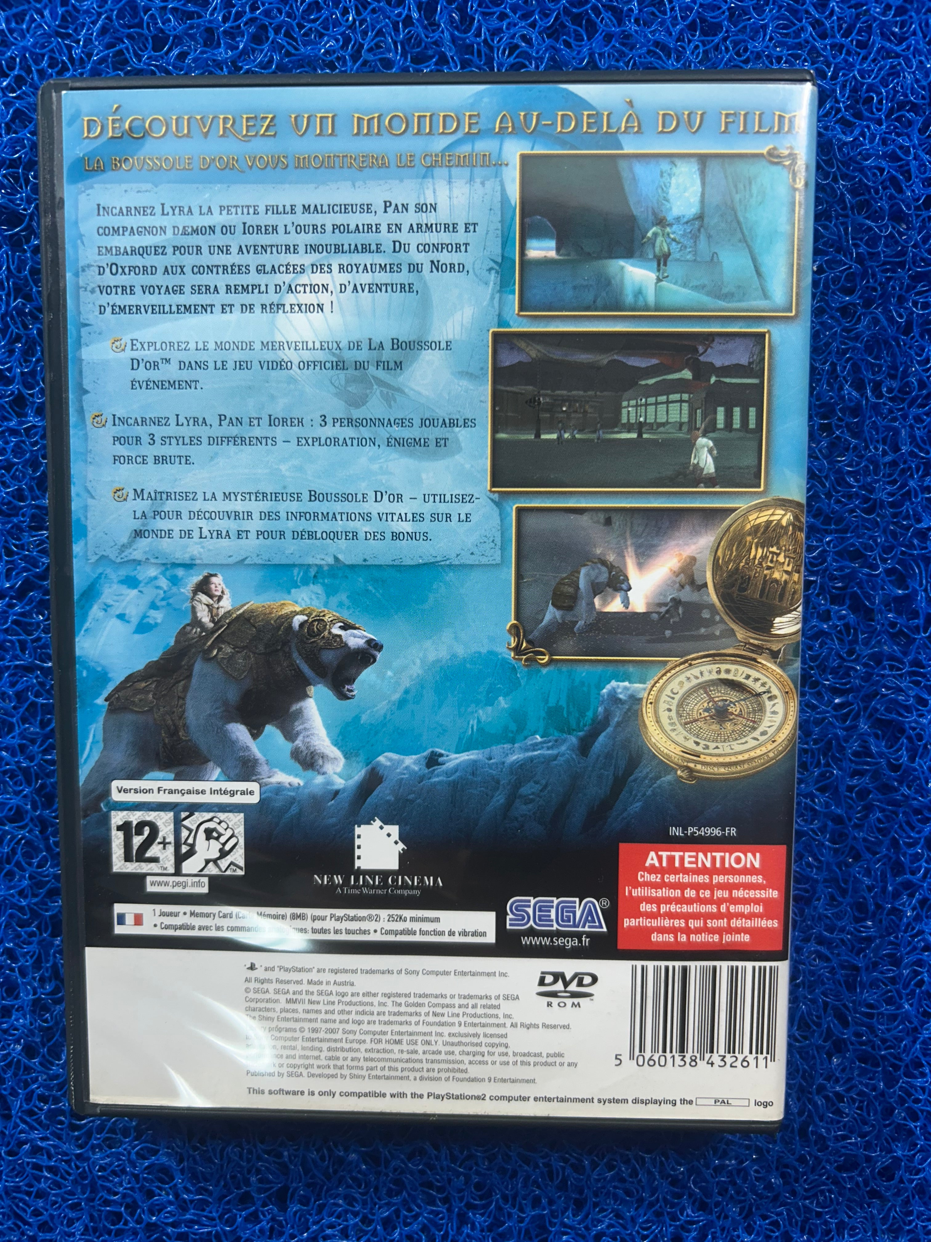 PS2 The golden compass (E)