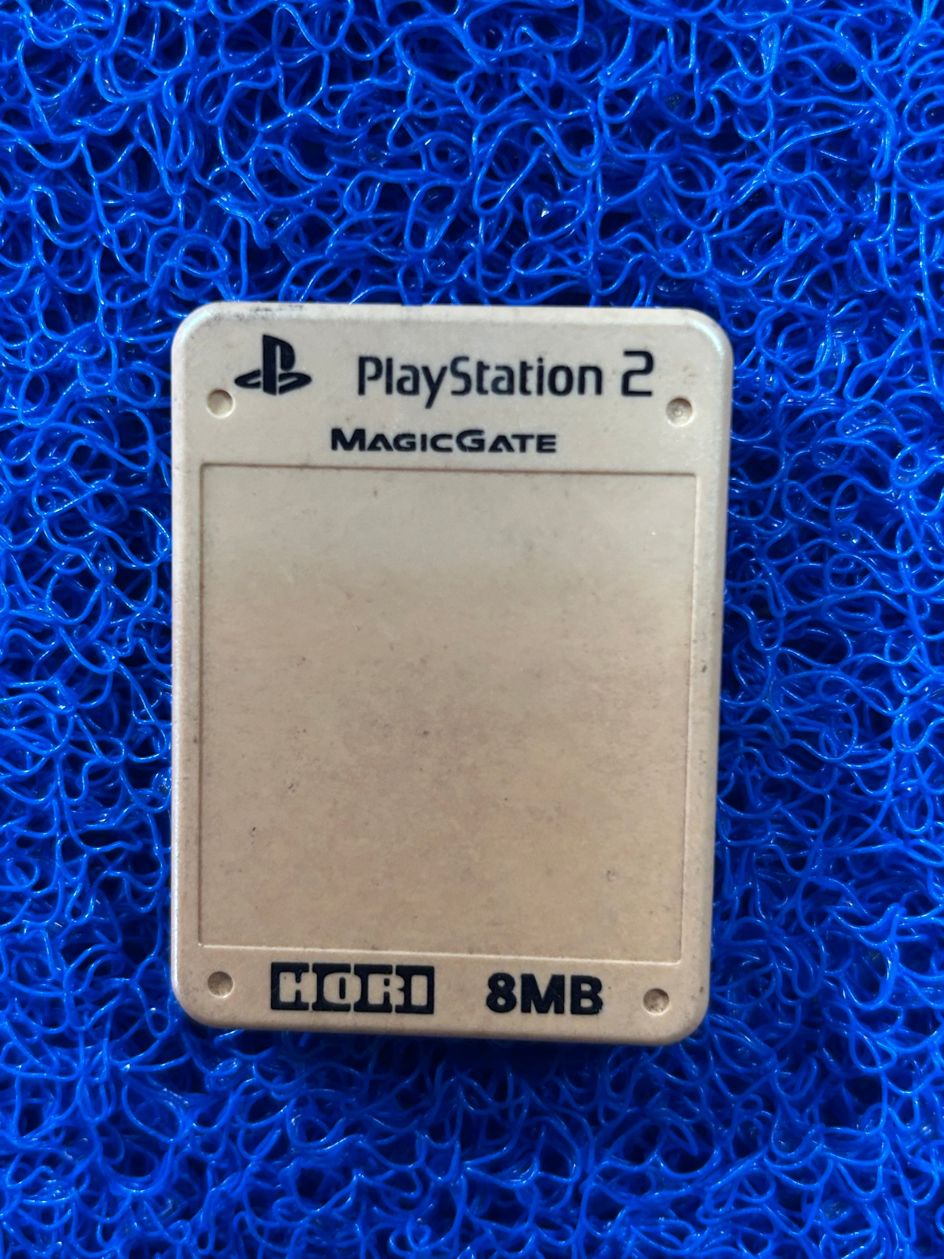 ACESSÓRIOS Memory card de ps2 white
