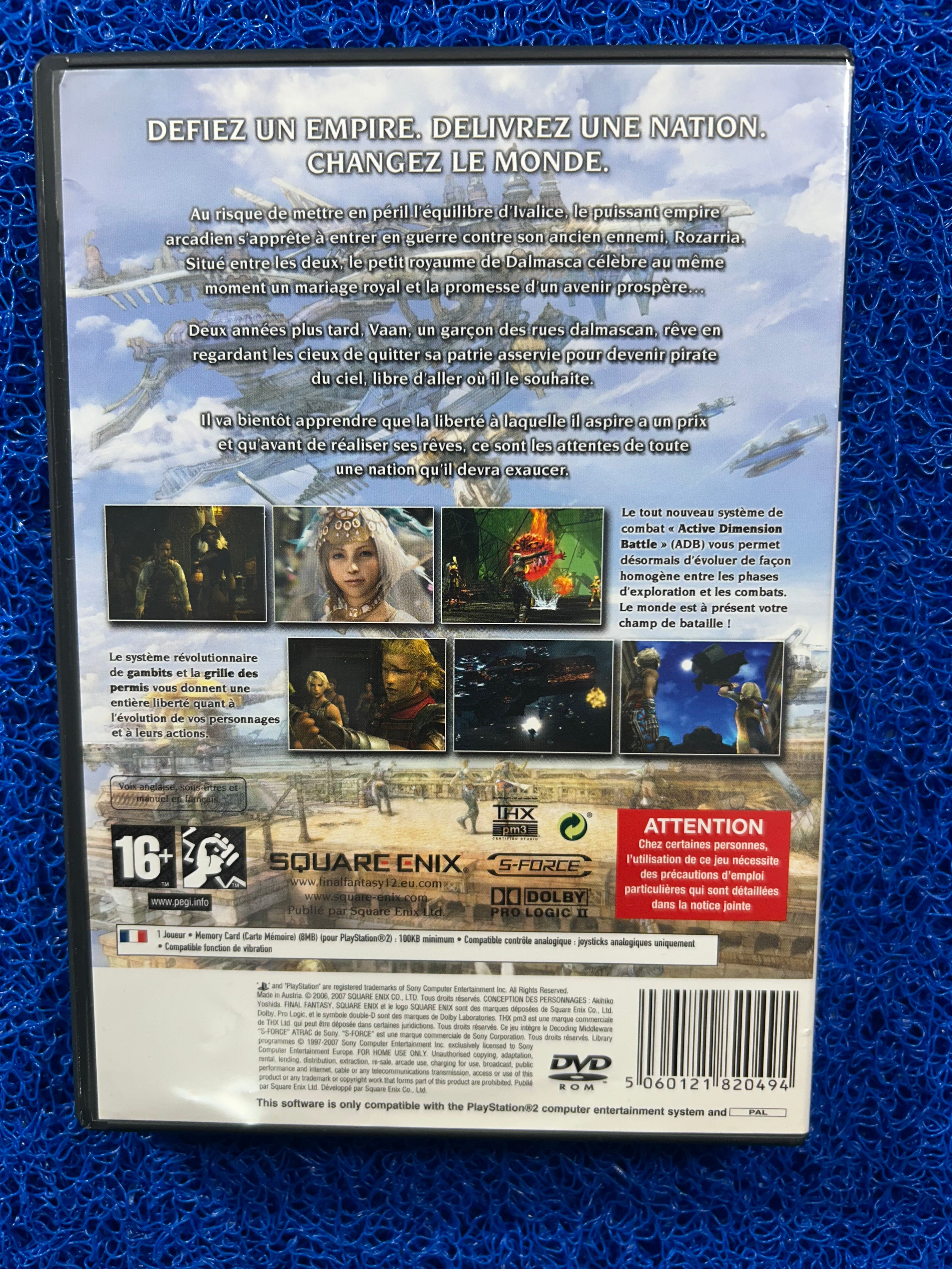 PS2 Final fantasy XII (E)