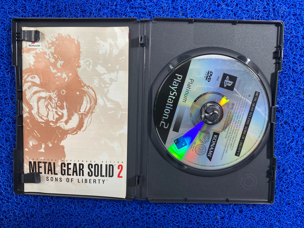 PS2# Metal gear solid 2 (E)