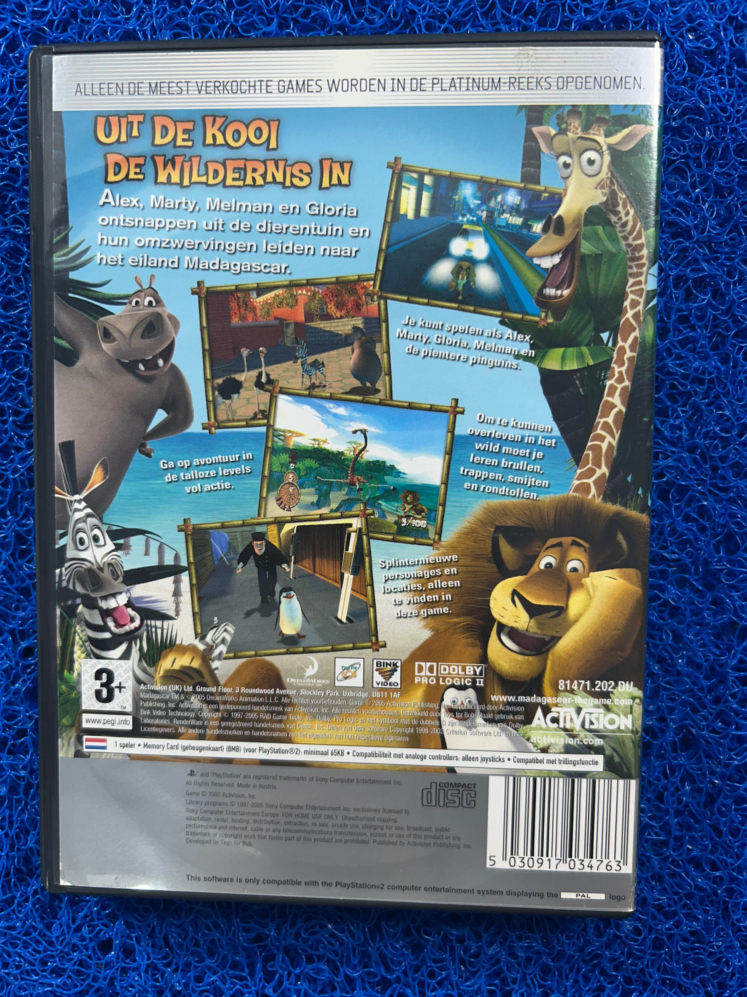 PS2 Madagascar (E)