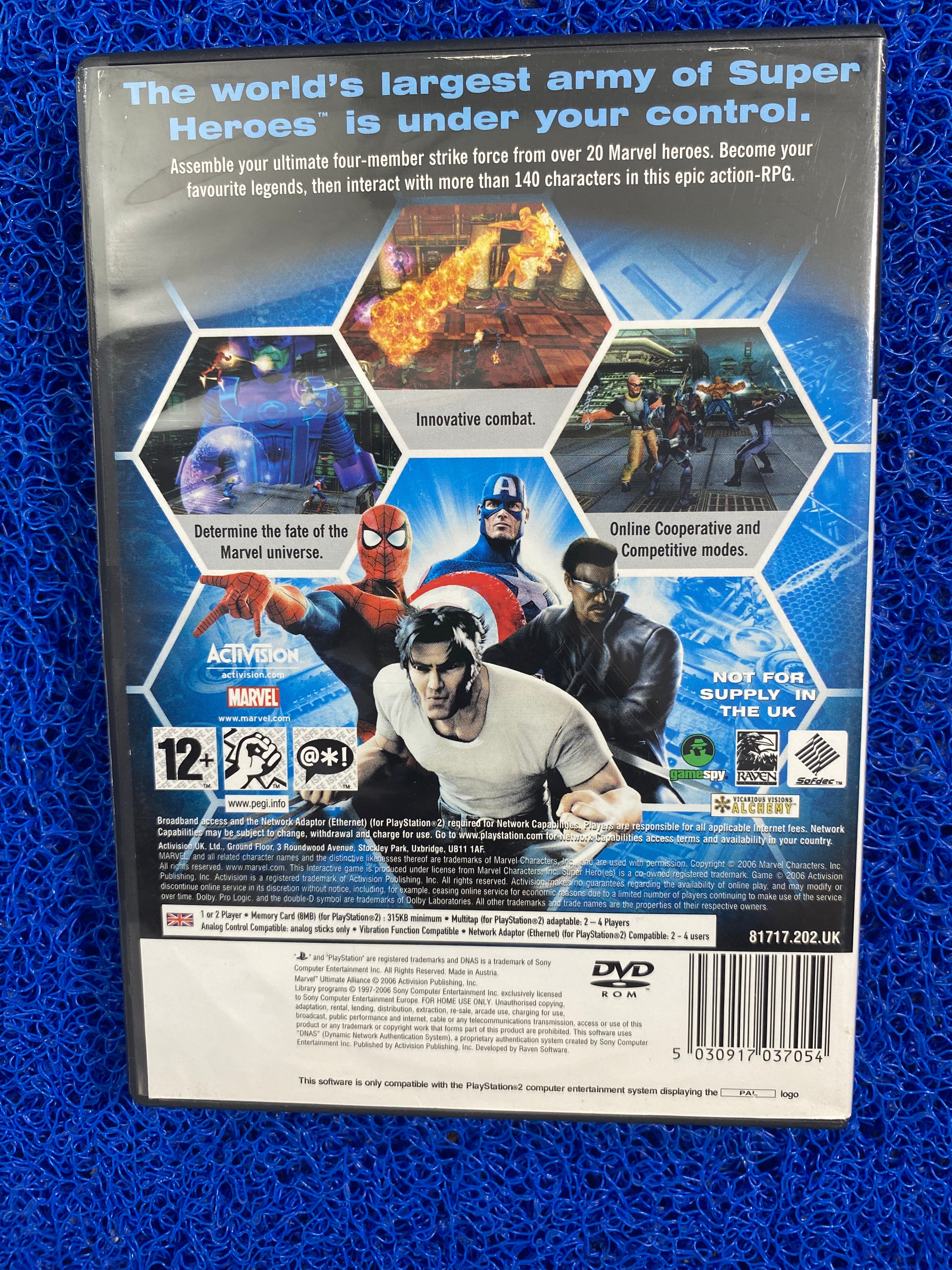 PS2# Marvel ultimate alliance (E)