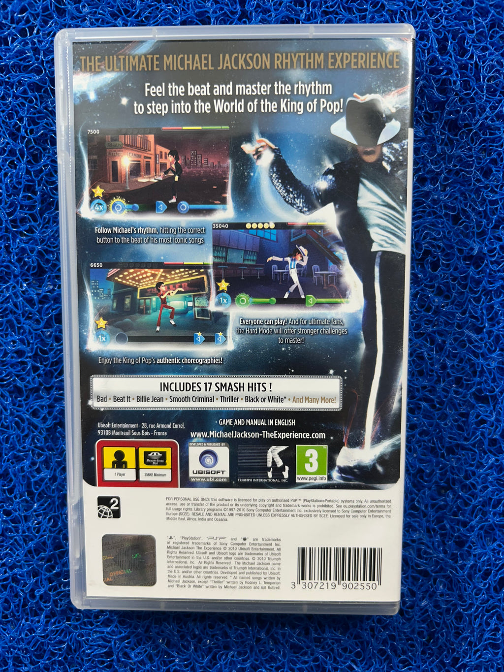 PSP Michael jackson experience (A)