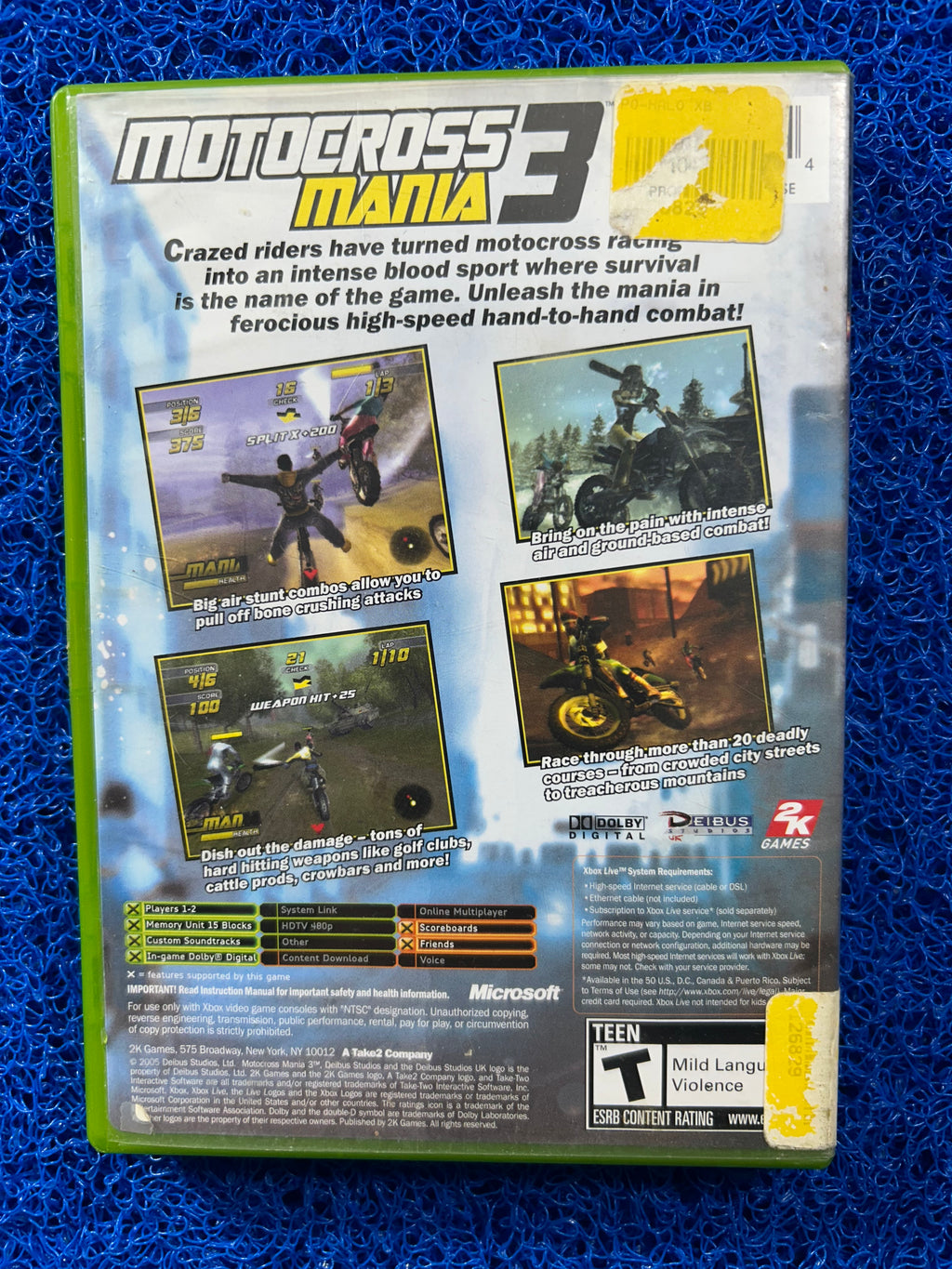 XBOX Motocross mania 3 (A)