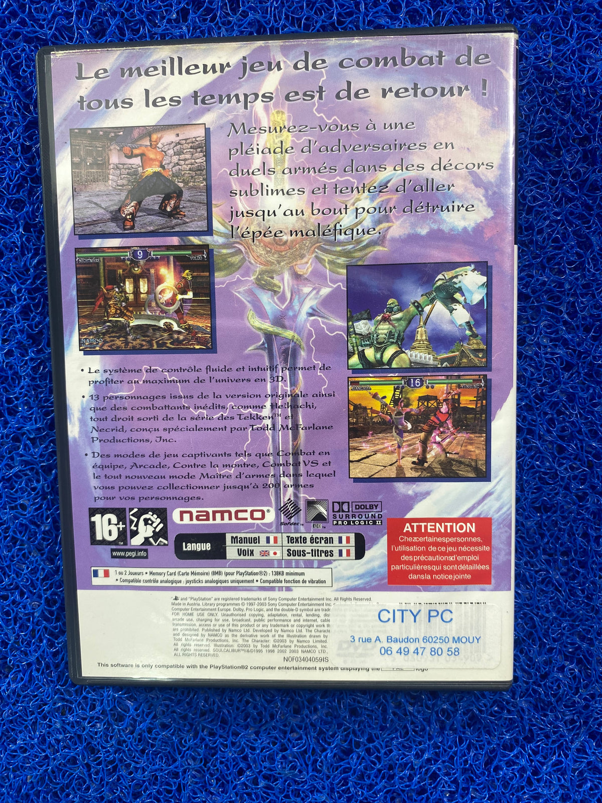 PS2# Soulcalibur II (E)