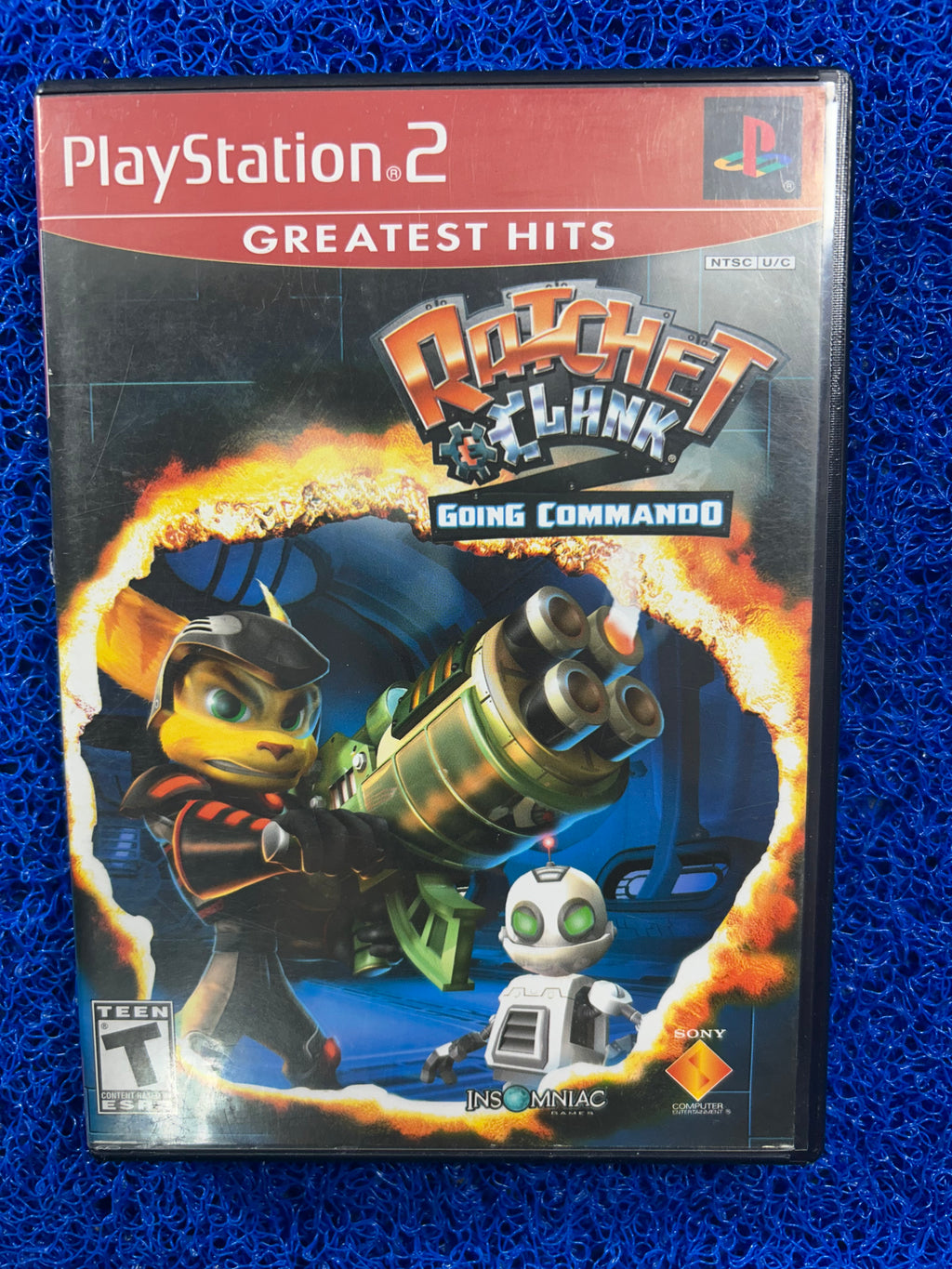 PS2 Ratchet clank going commando (A)