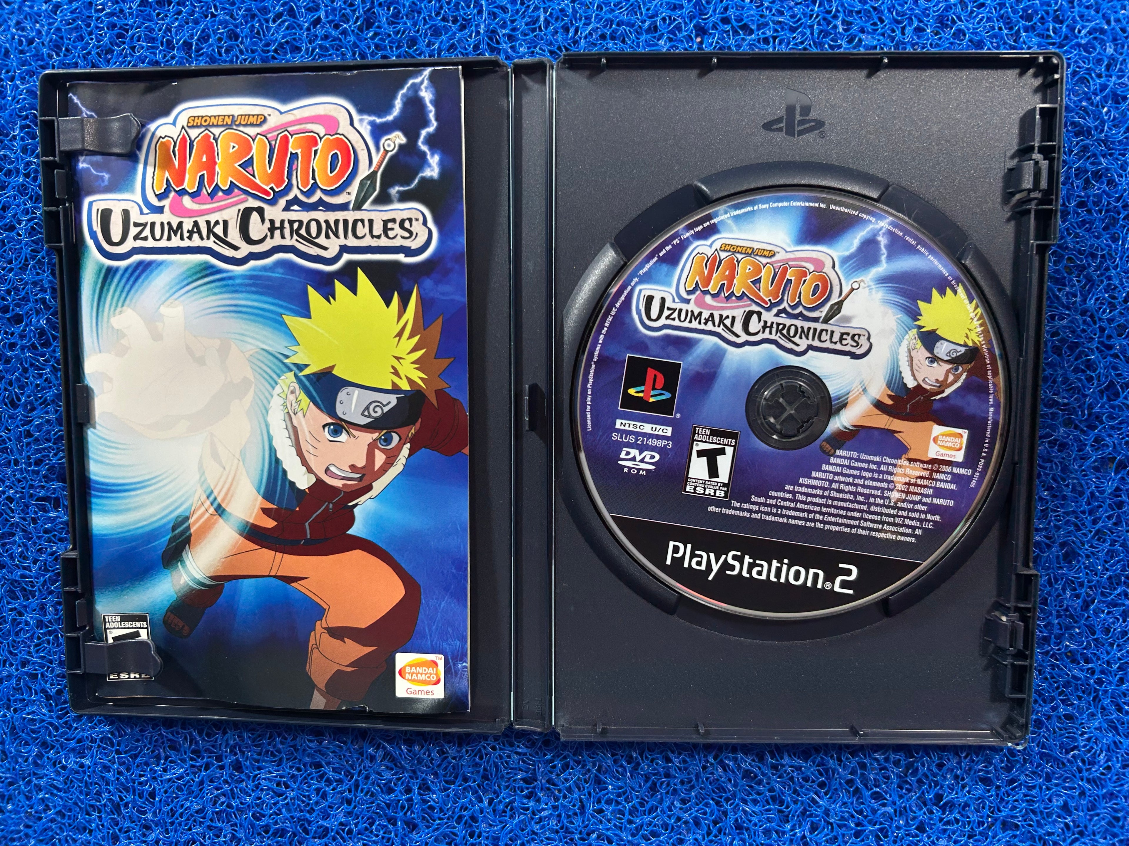 PS2 Naruto uzumaki chronicles (A)