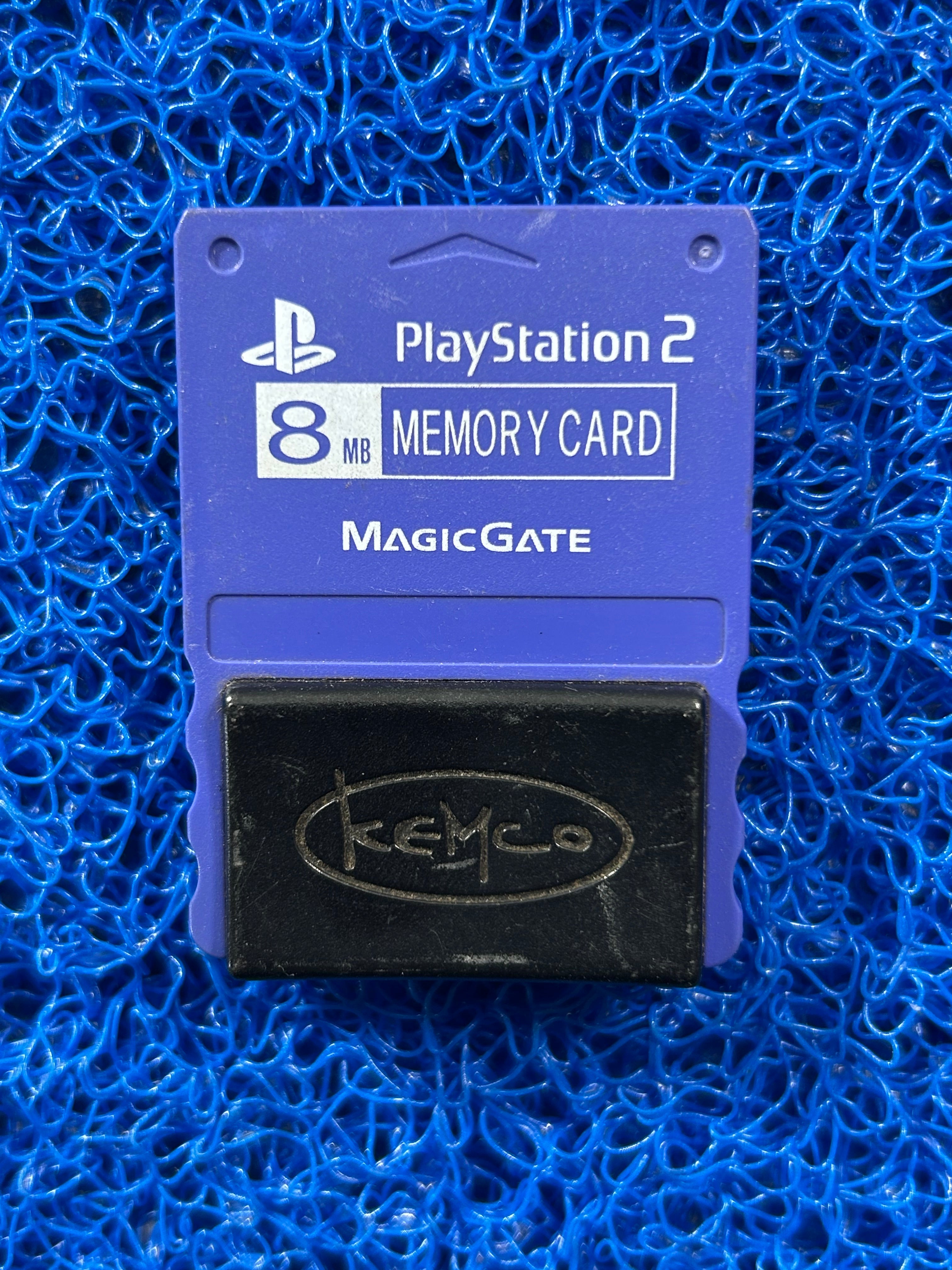 ACESSÓRIOS Memory card de ps2 azul kemco (J)