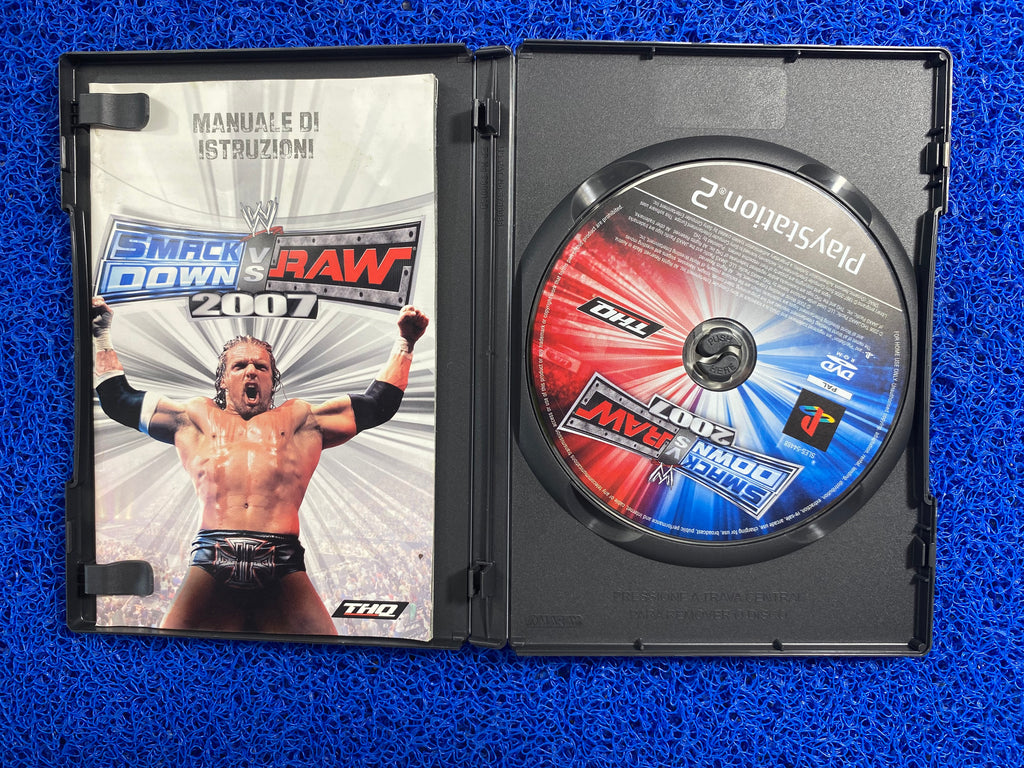 PS2# Smackdown vs. raw 2007 (E)