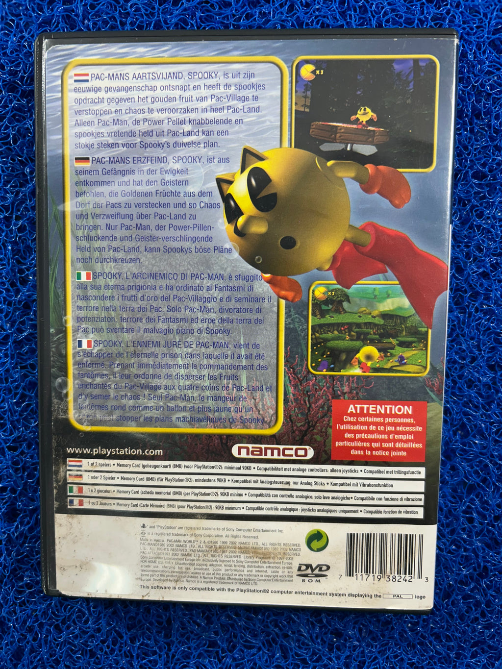 PS2 Pac-man world 2 (E)