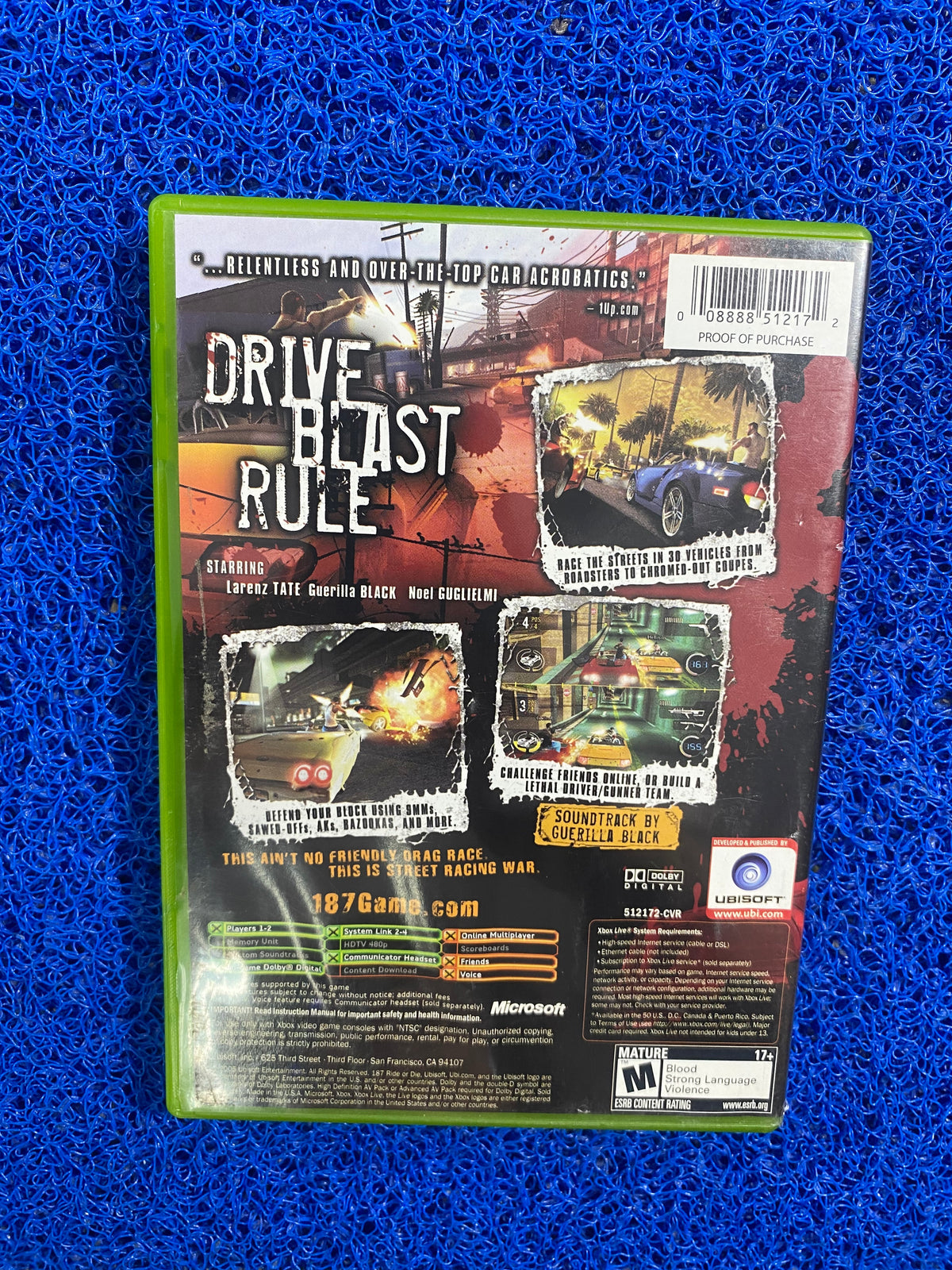 XBOX# 187 Ride or die (A)