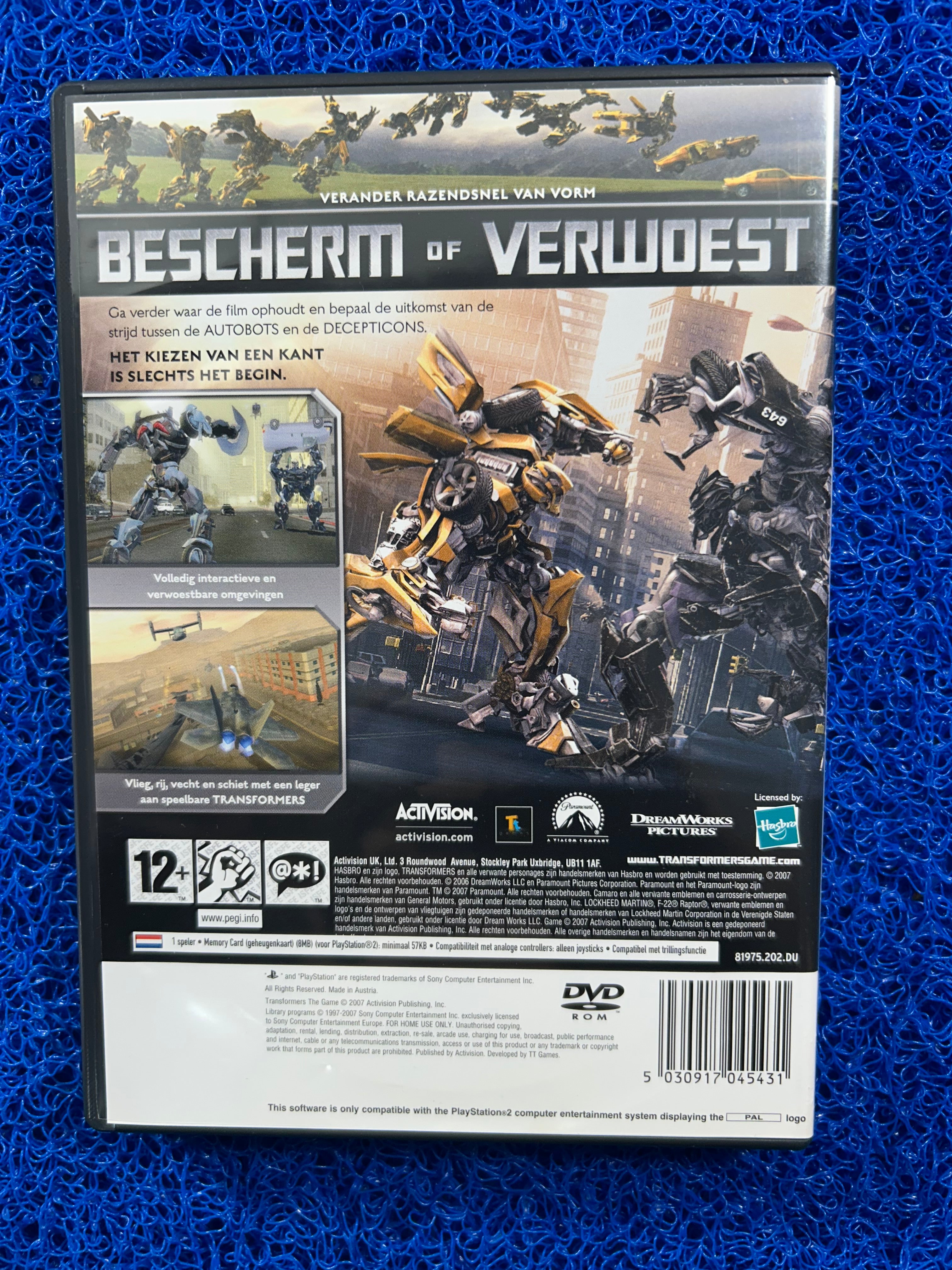 PS2 Transformers (E)