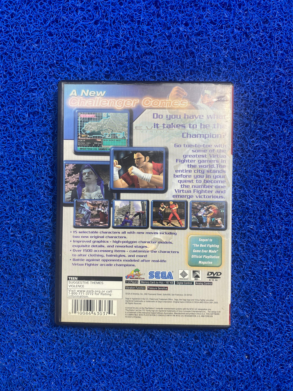 PS2# Virtua fighter 4 (A)