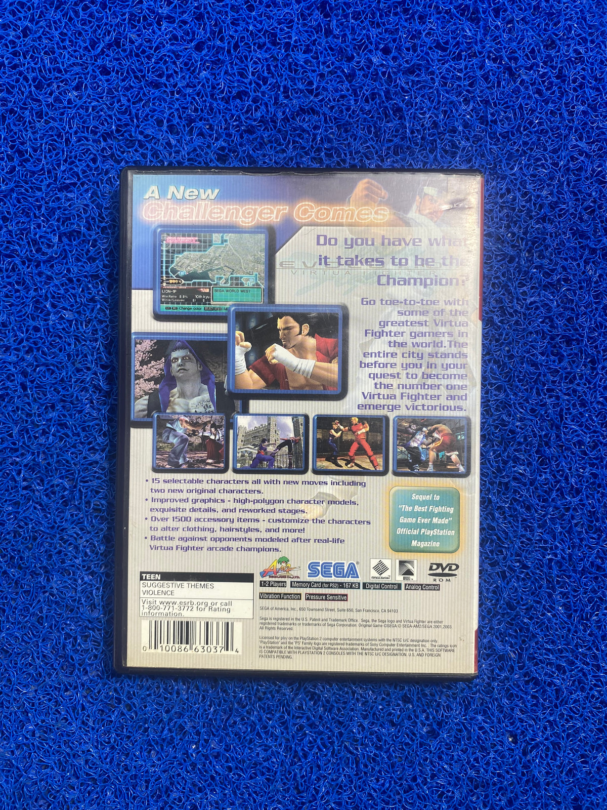 PS2# Virtua fighter 4 (A)