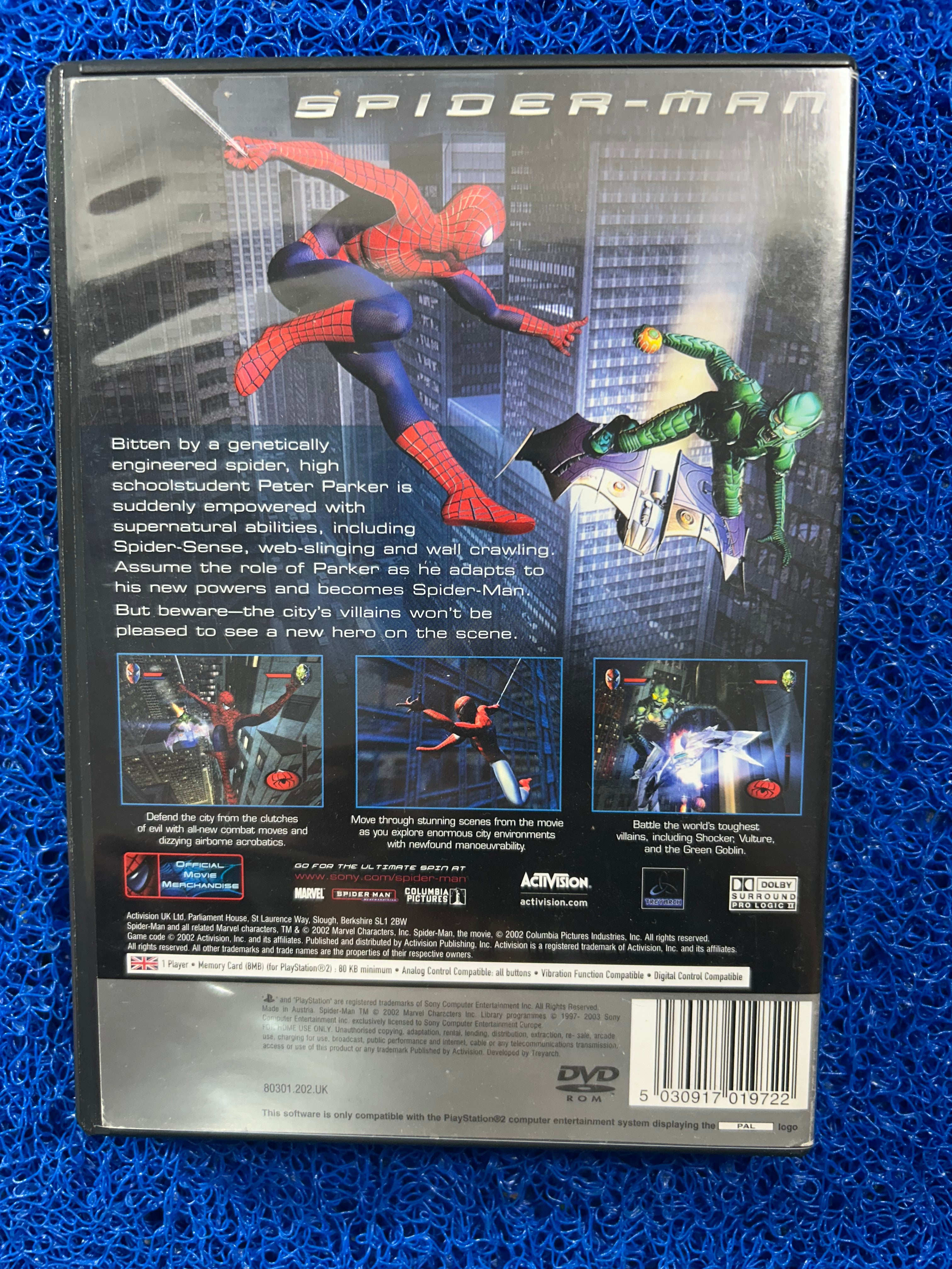PS2 Spider-man (E)