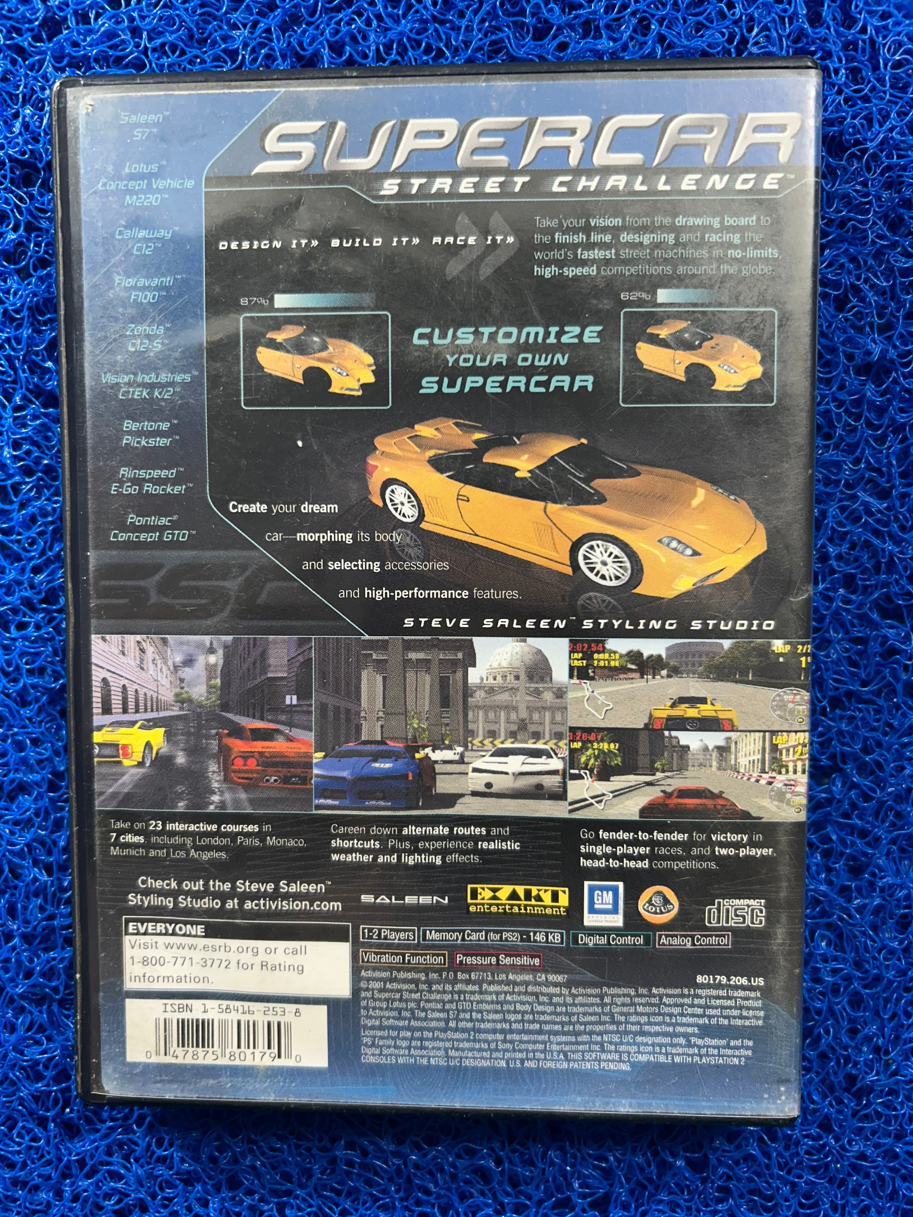 PS2 Supercar street challenge (A)