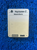 ACESSÓRIOS# Memory card de ps2 white (J)