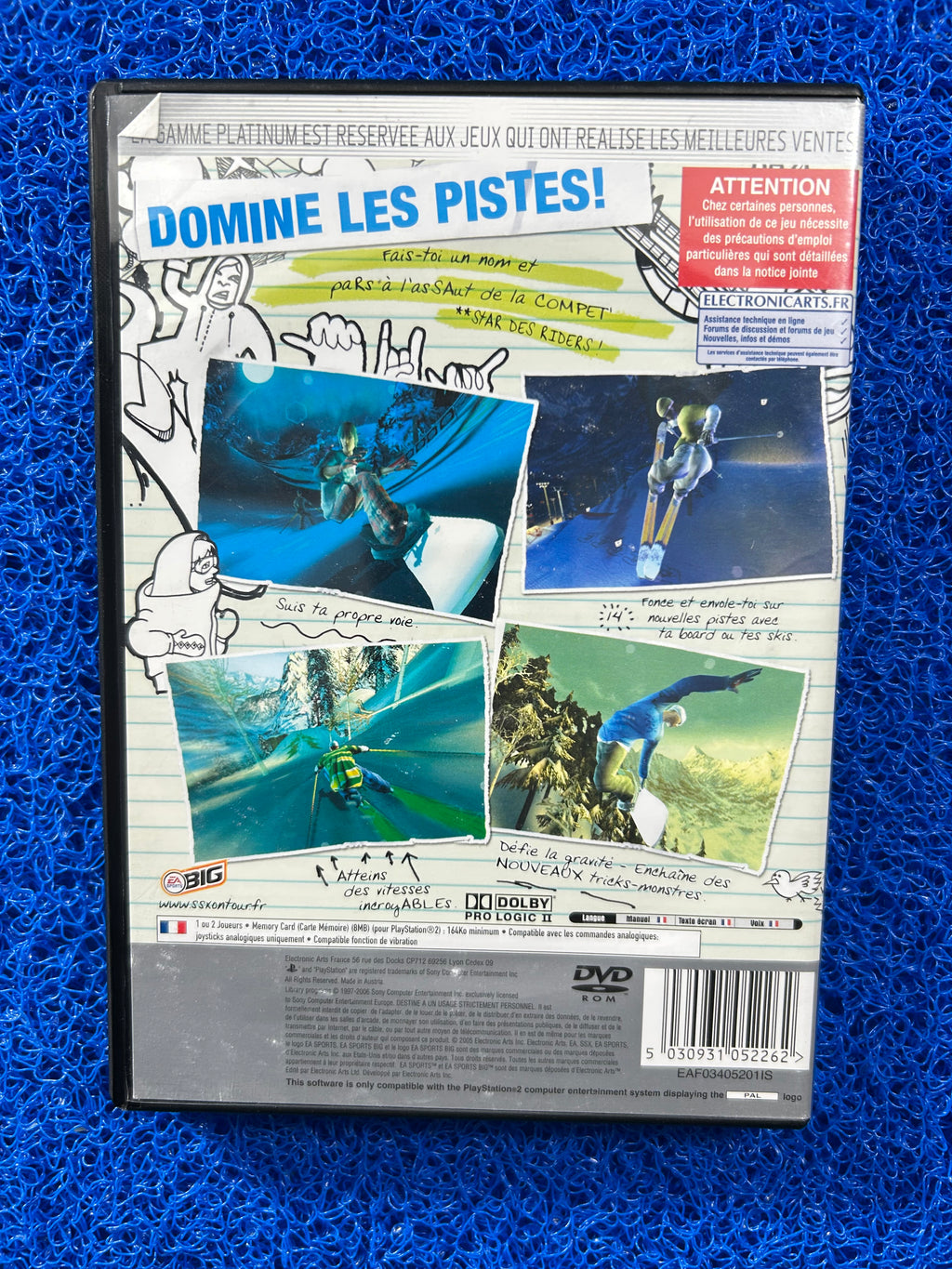 PS2 SSX on tour (E)