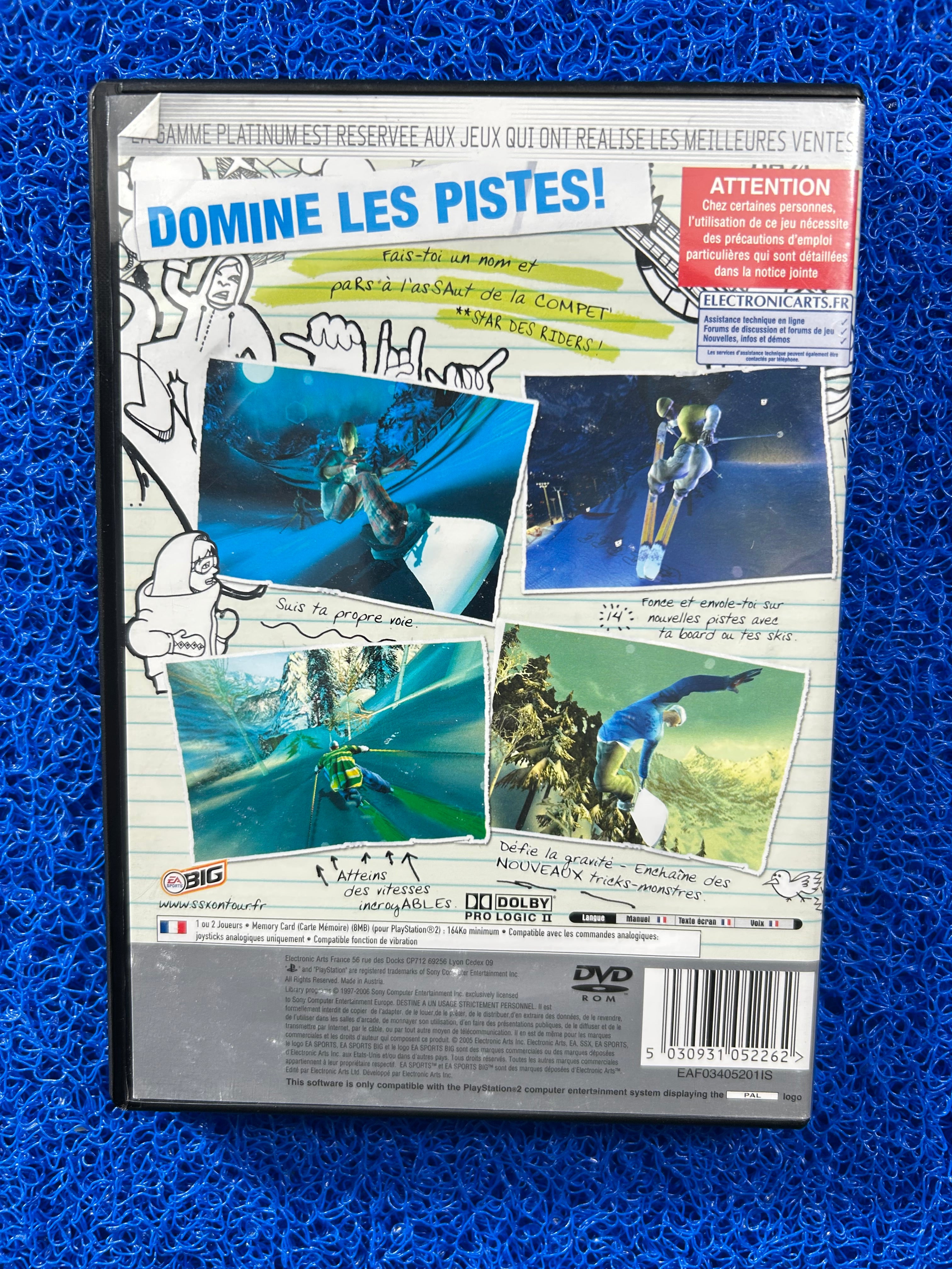 PS2 SSX on tour (E)