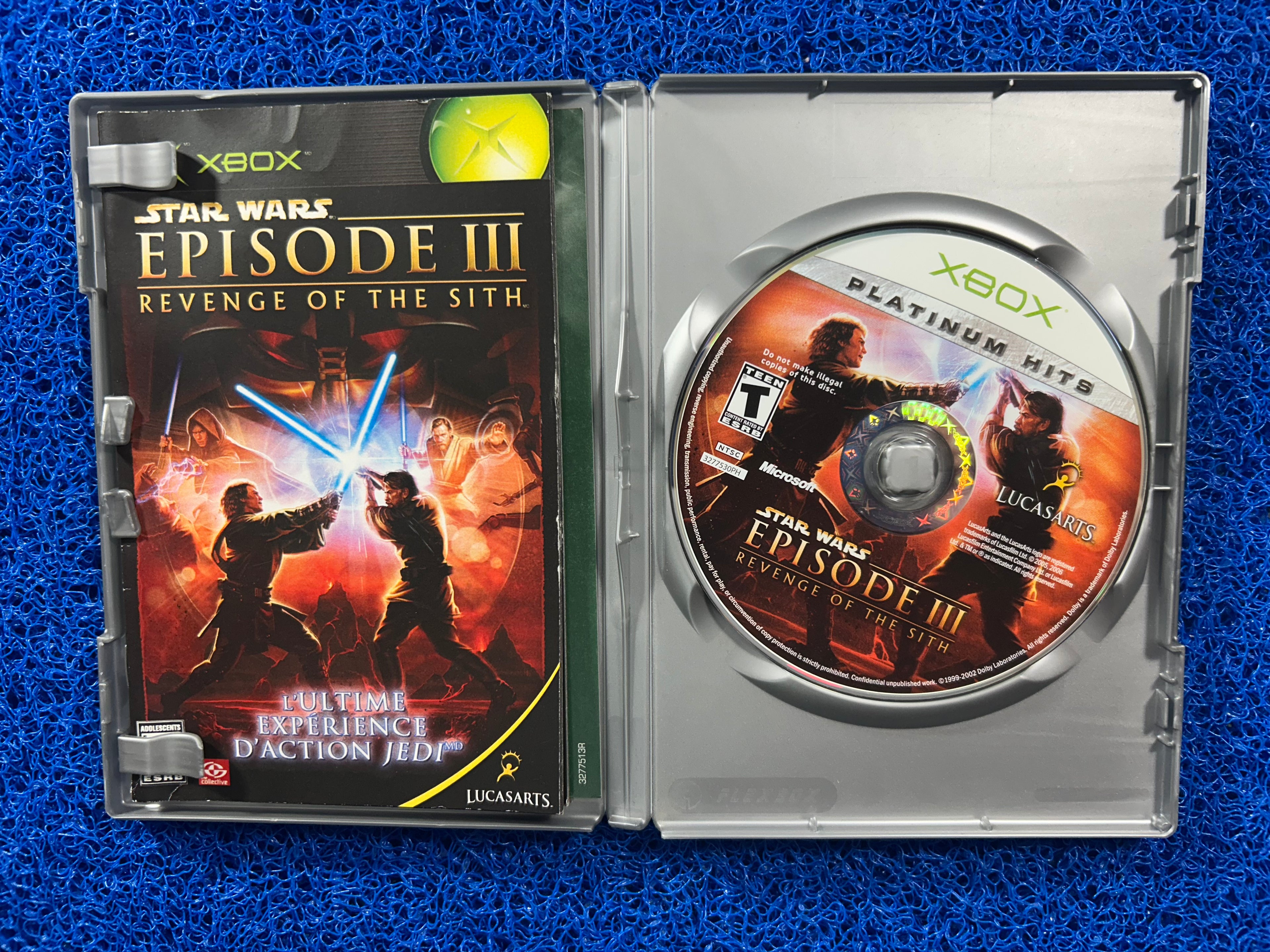 XBOX Star wars episode III the revenge of the sith (A)