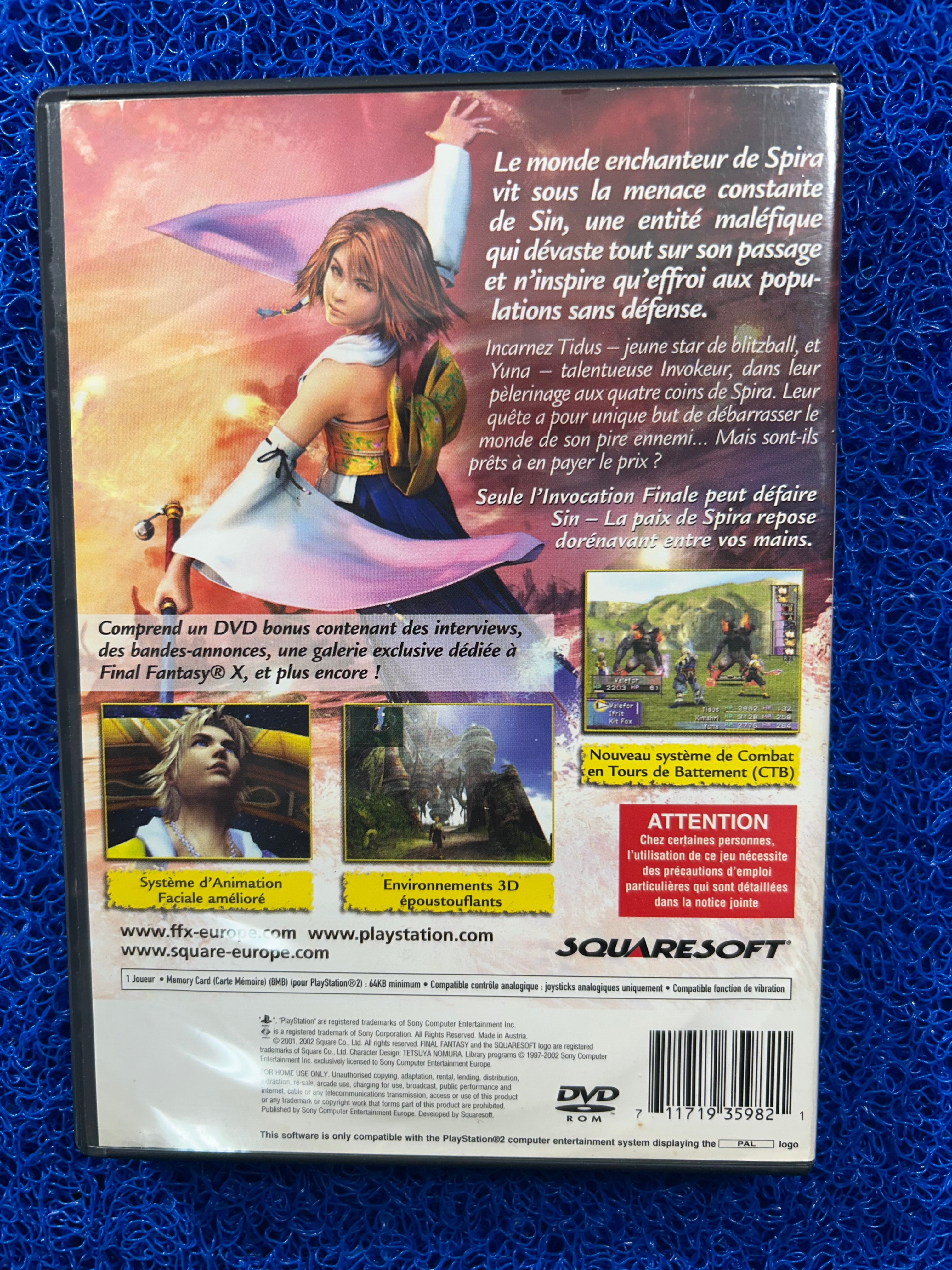 PS2 Final fantasy x (E)