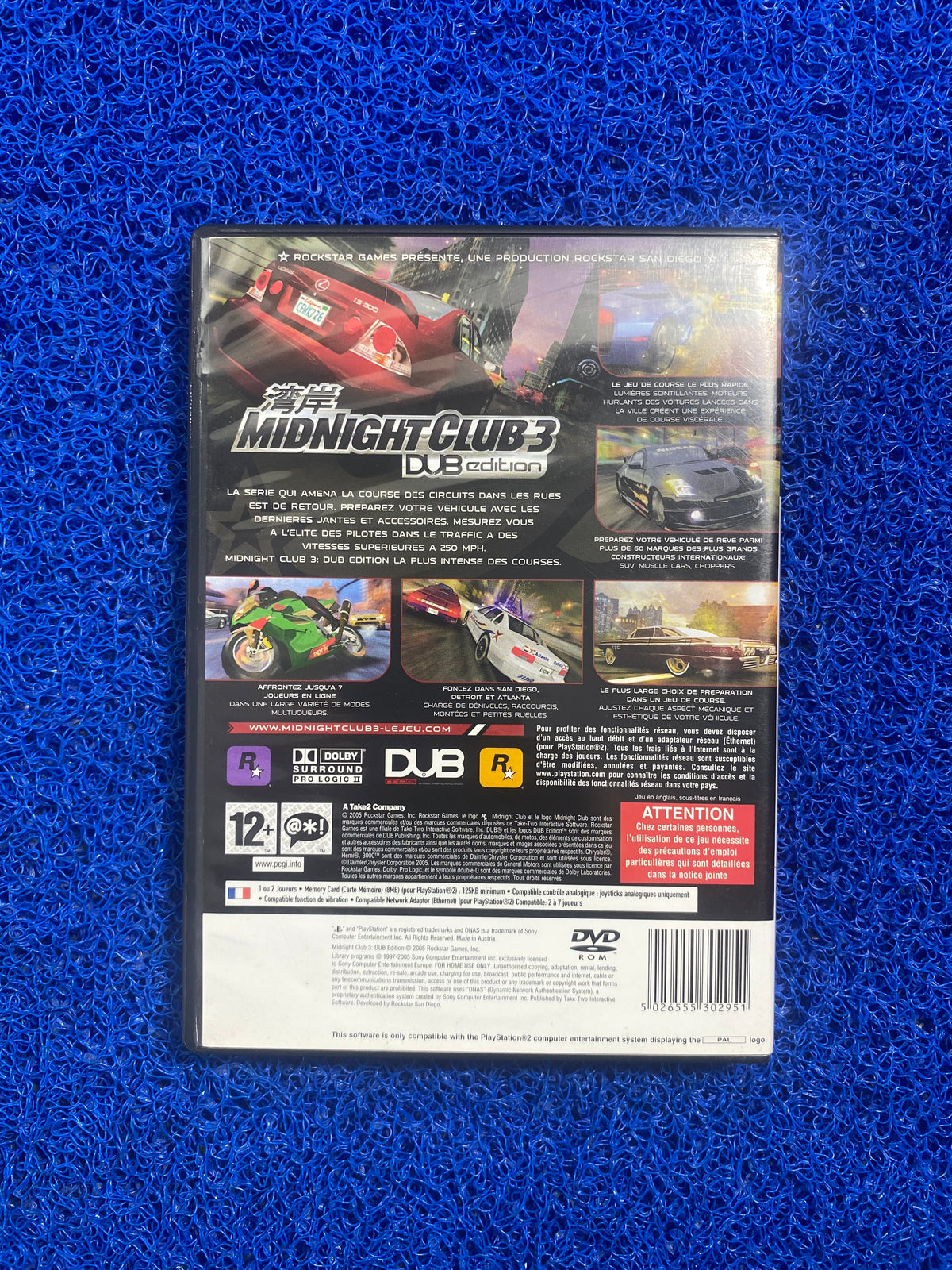 PS2# Midnight club 3 (E)