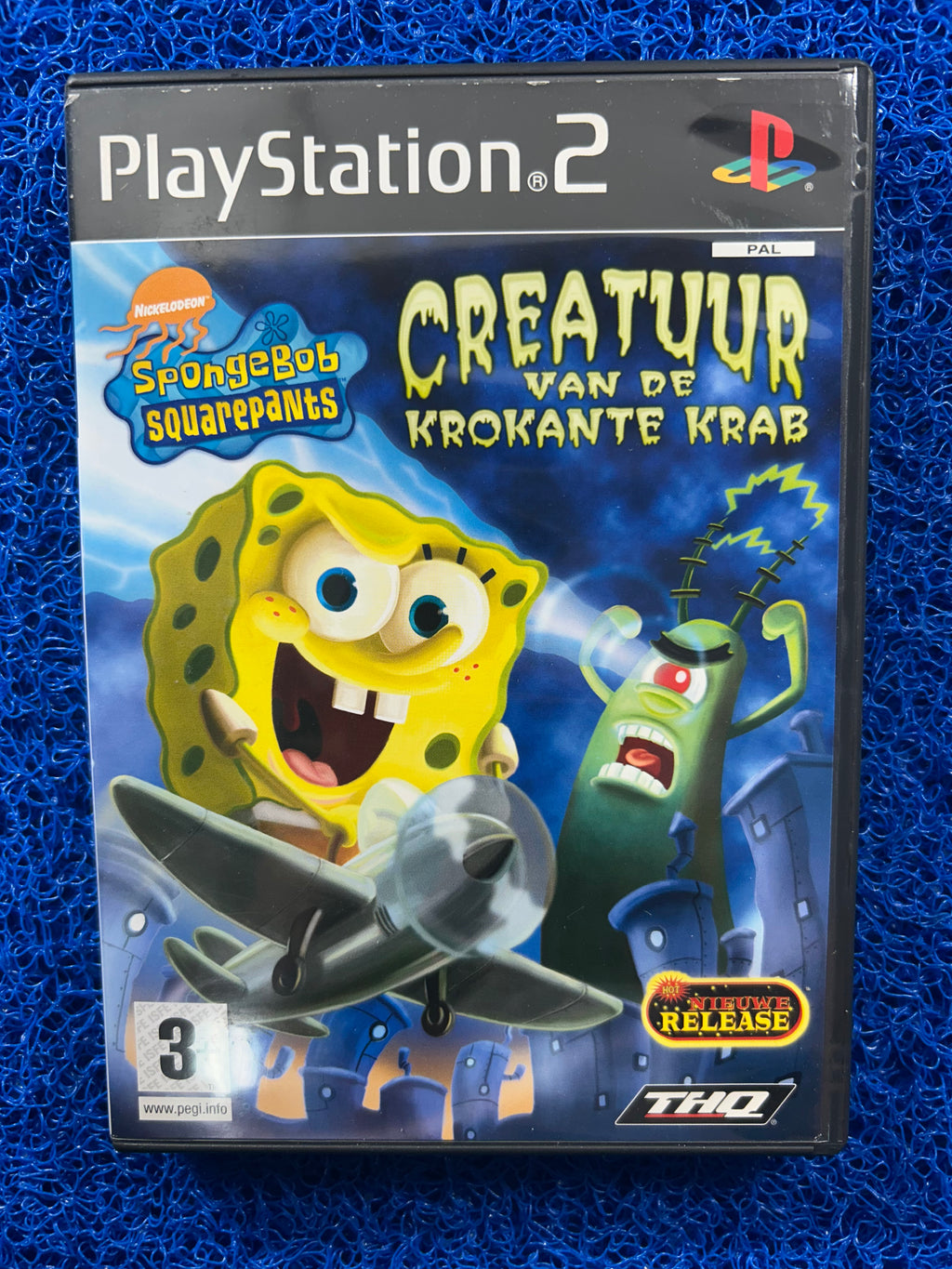 PS2 Spongebob squarepants creature krusty krab (E)