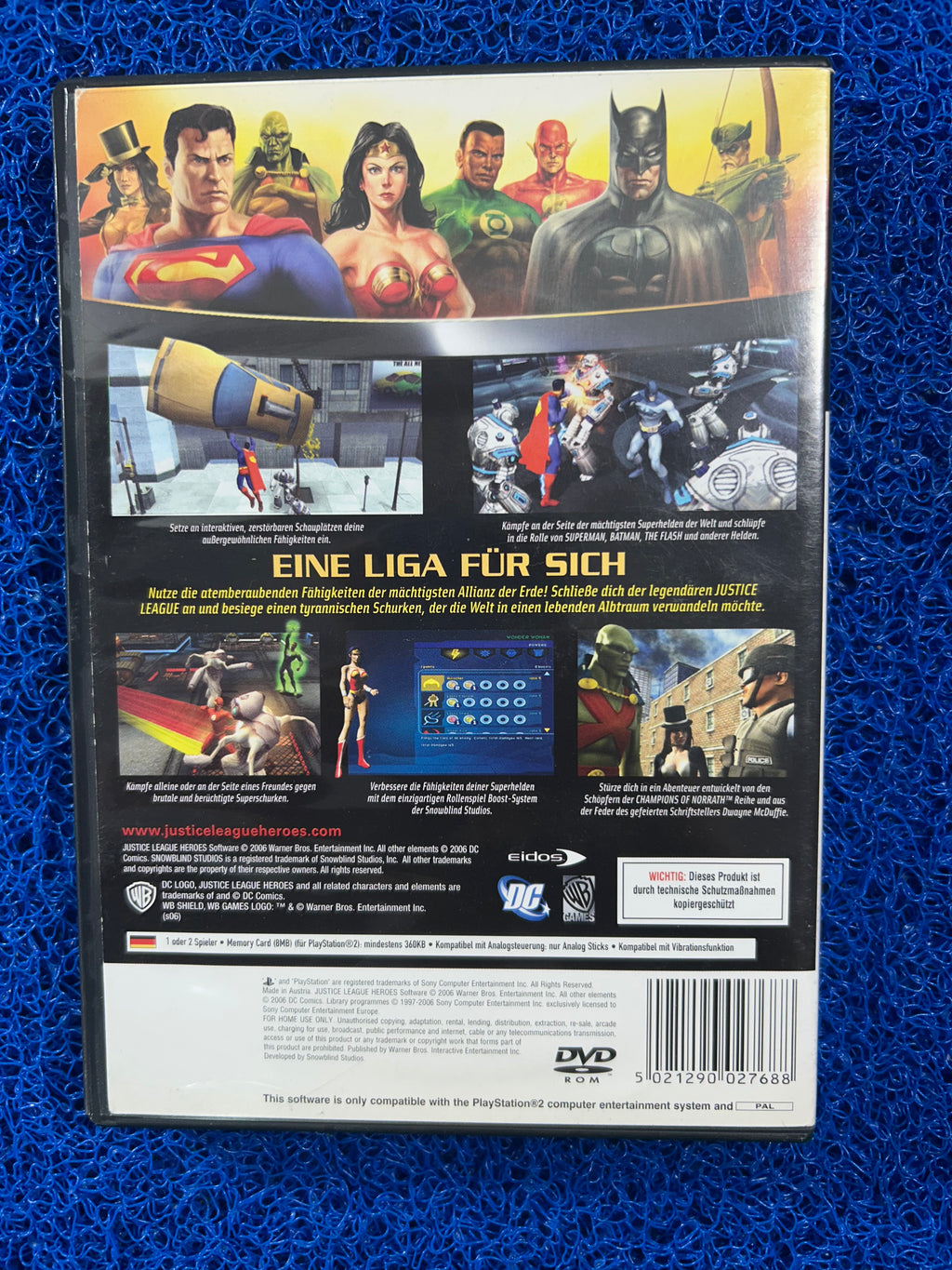 PS2# Justice league Heroes (E)
