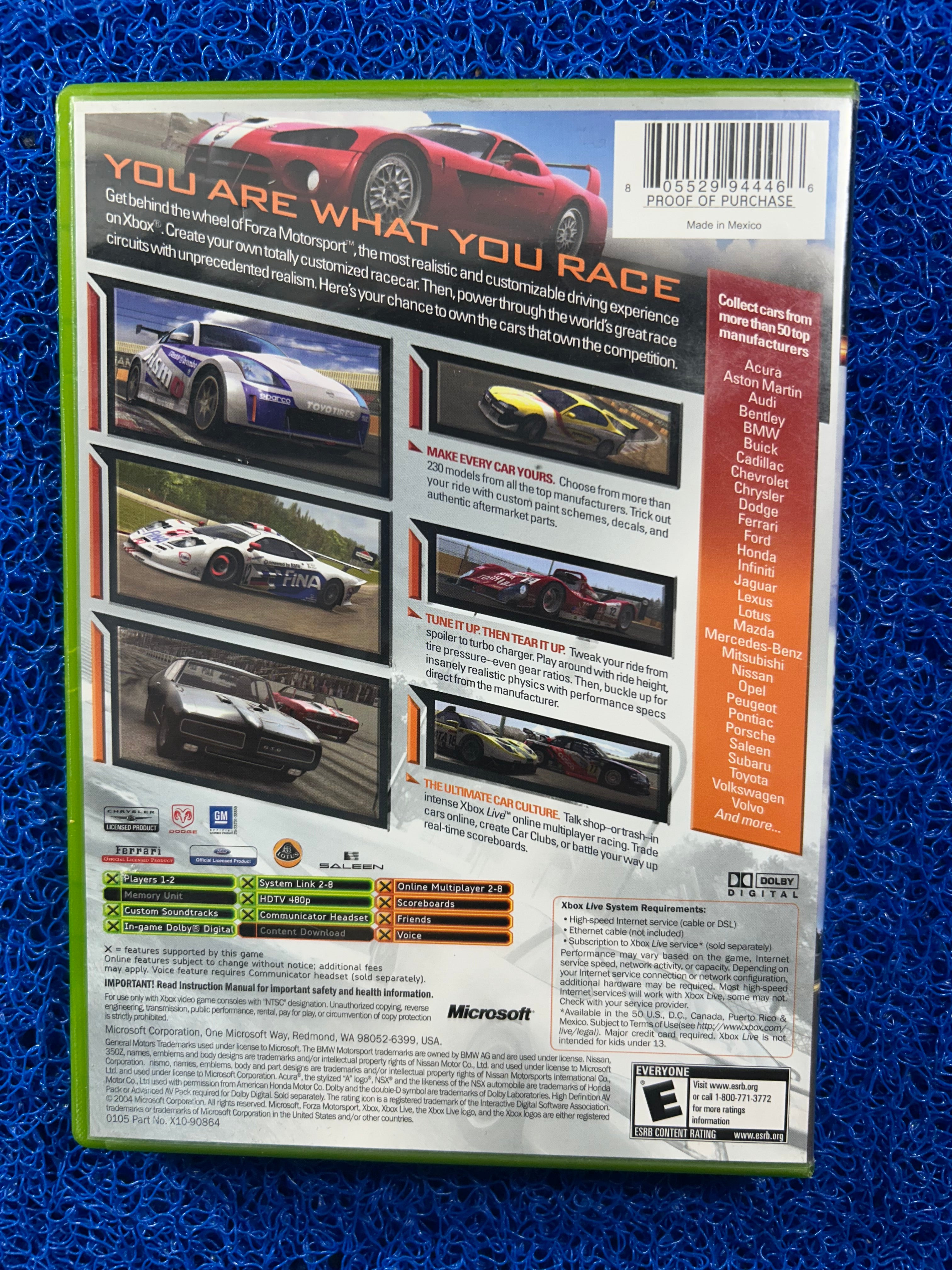 XBOX Forza motorsports (A)