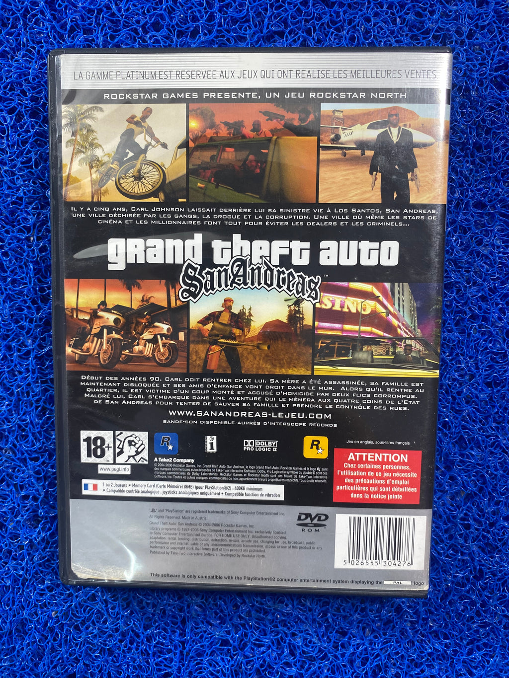 PS2# GTA San Andreas (E)