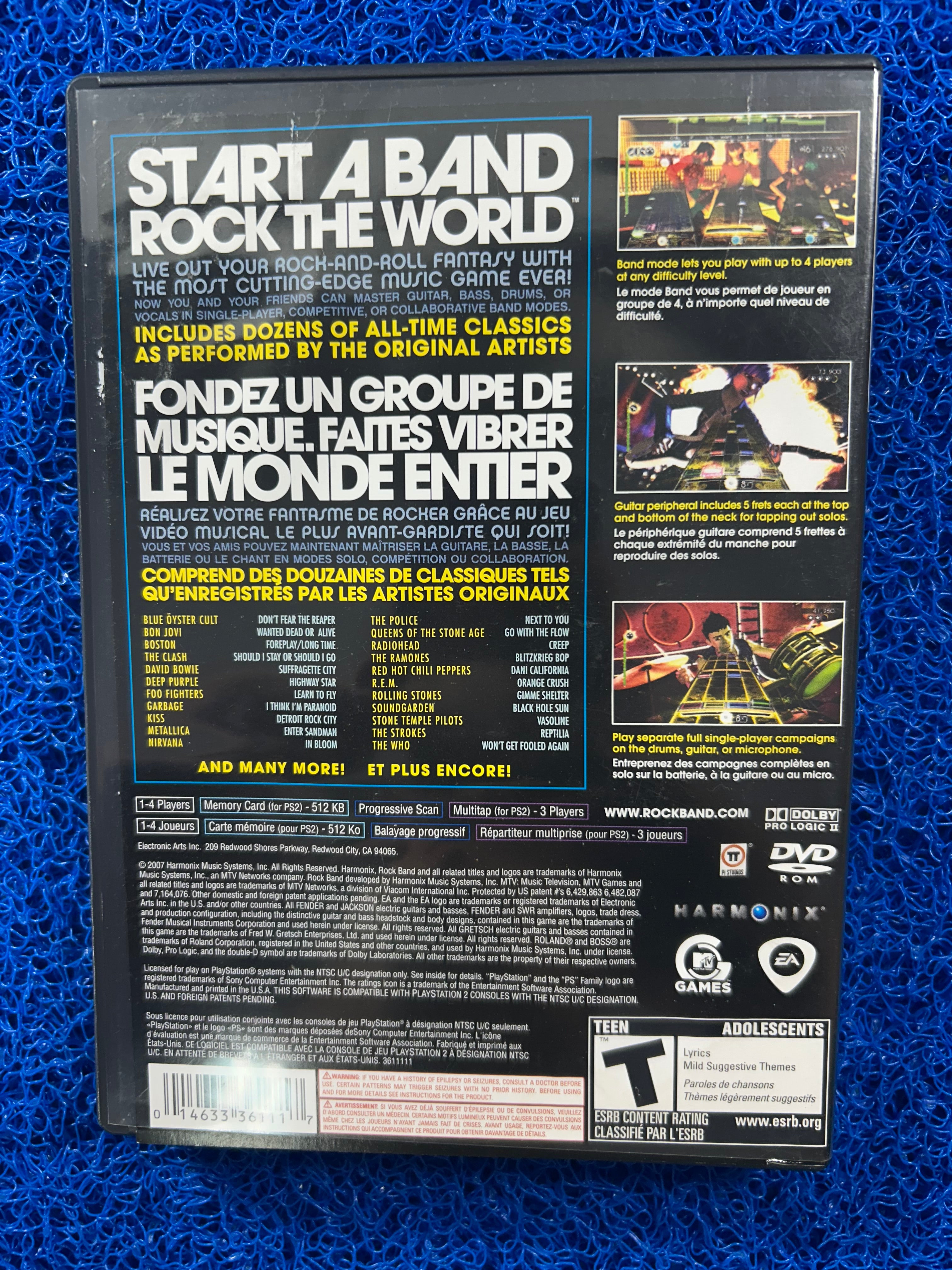 PS2 Rockband (A)