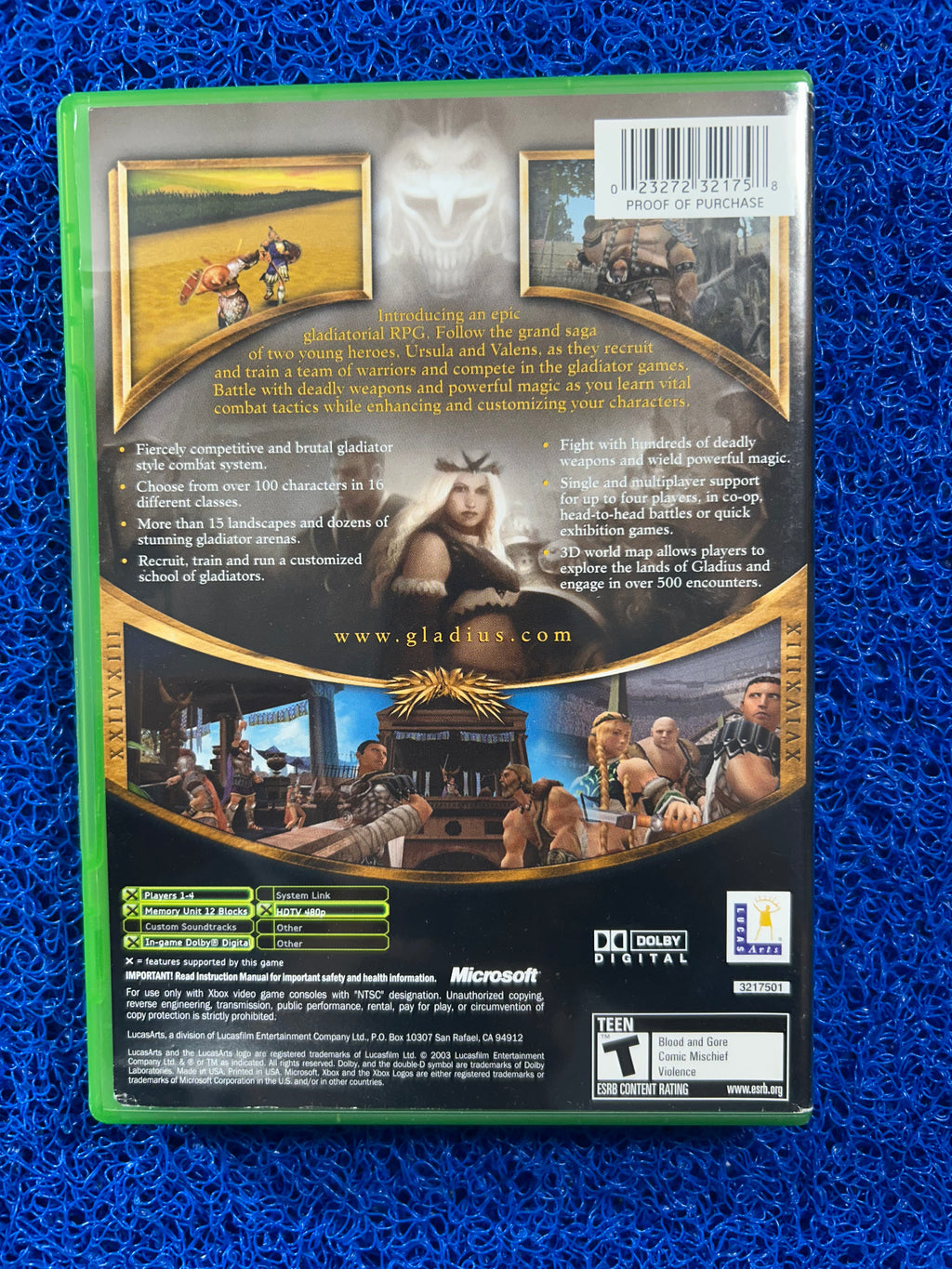 XBOX Gladius (A)