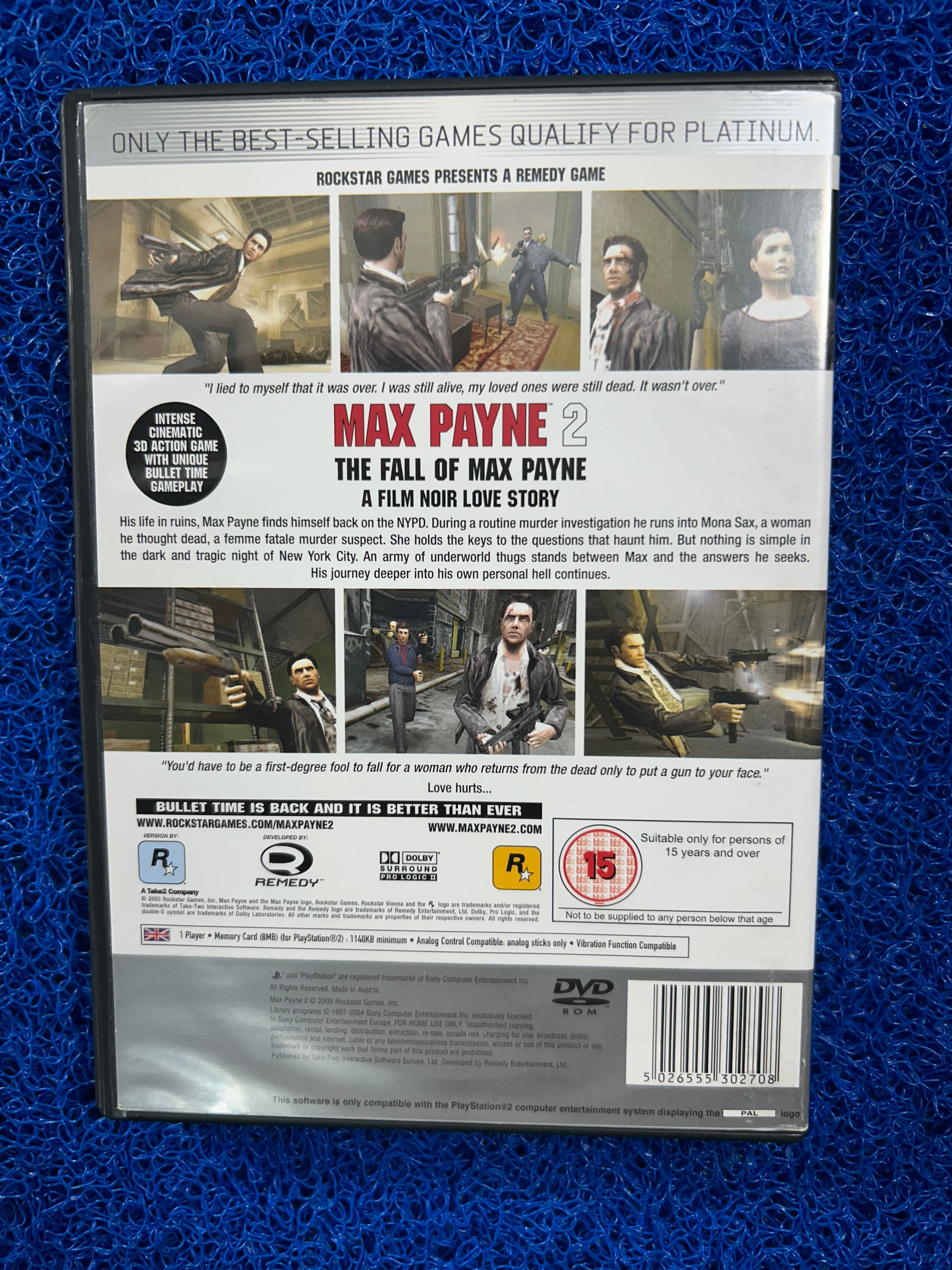 PS2# Max payne 2 (E)