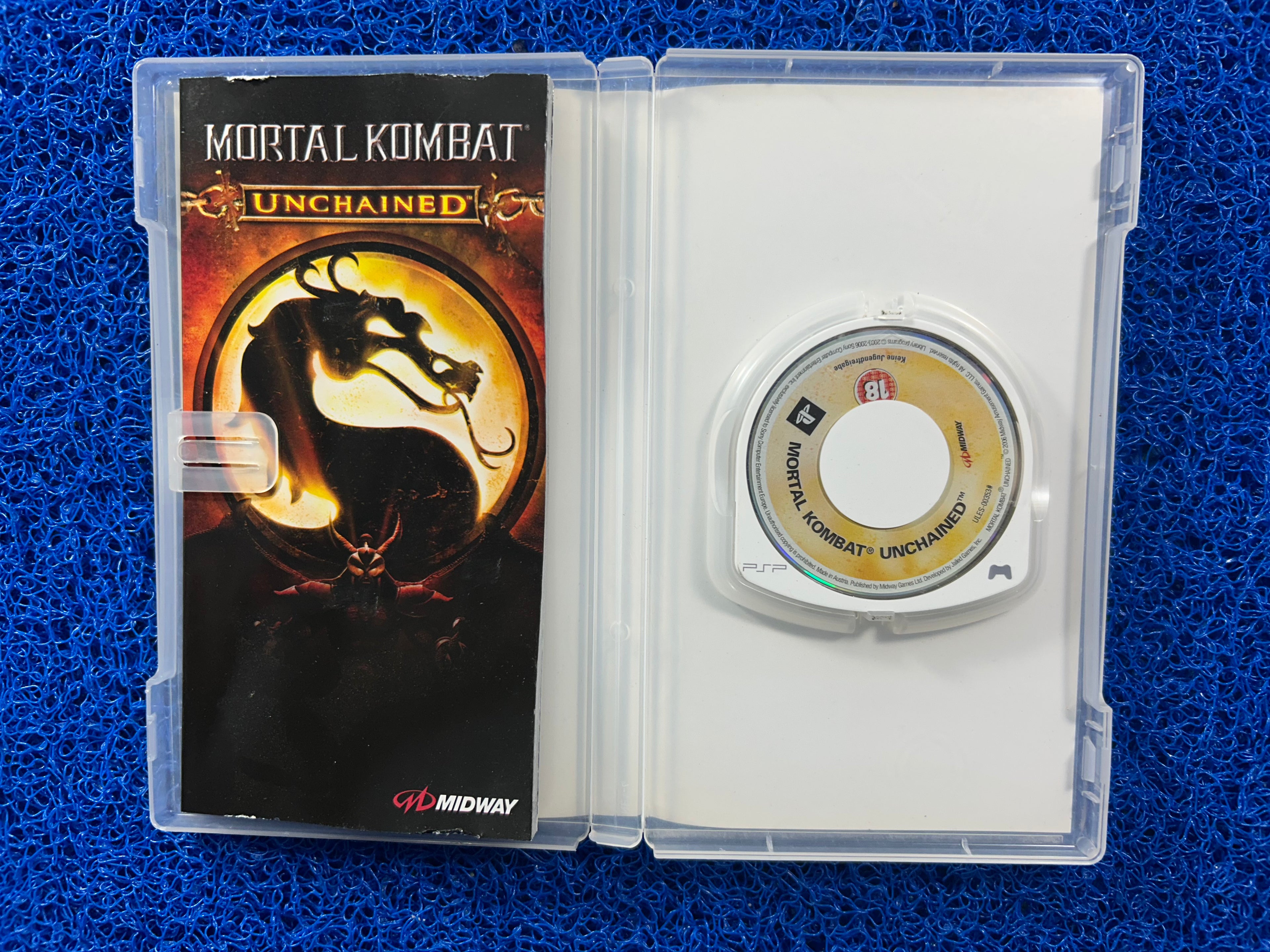 PSP Mortal kombat unchained (E)