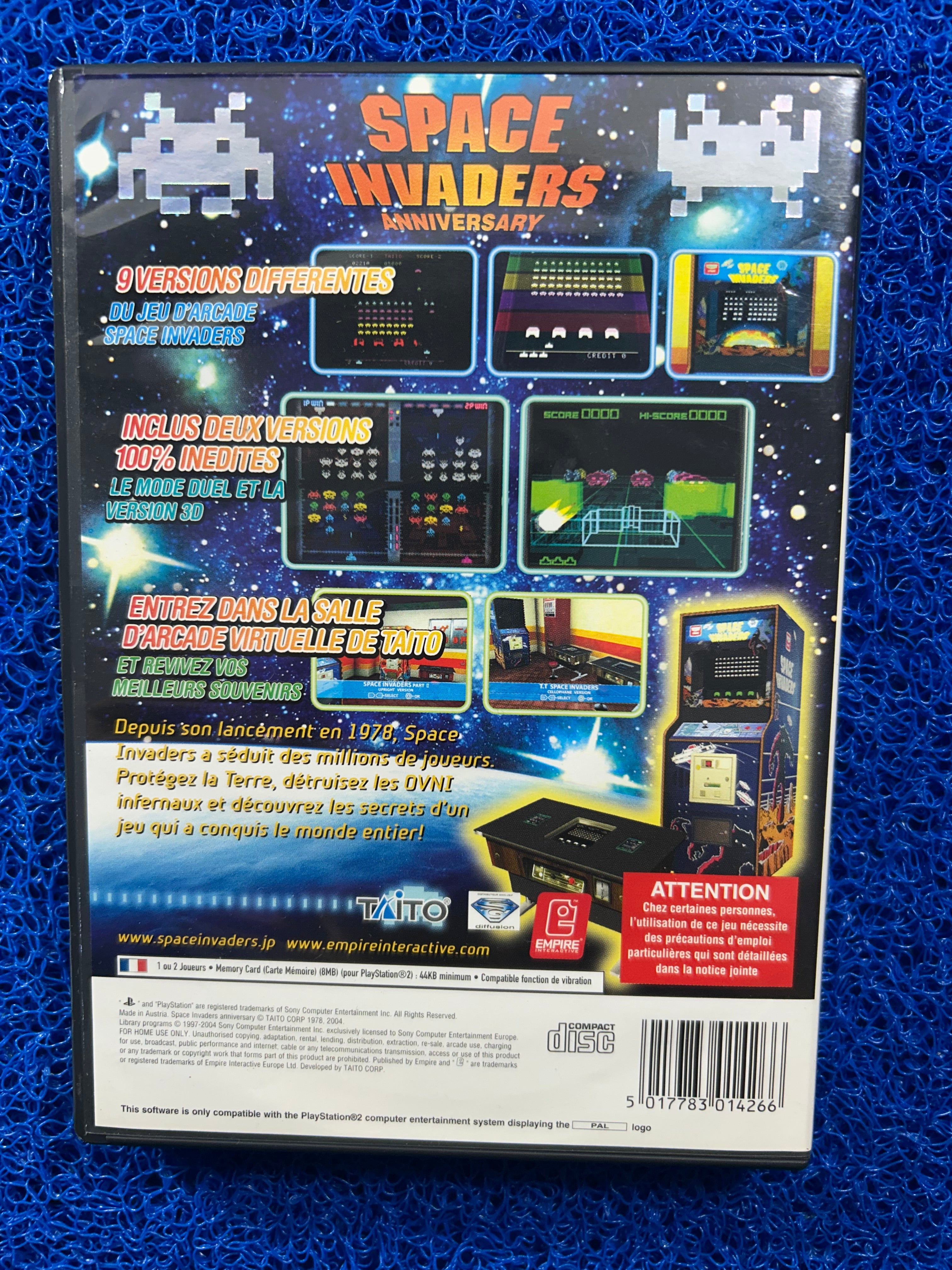PS2 Space invaders (E)