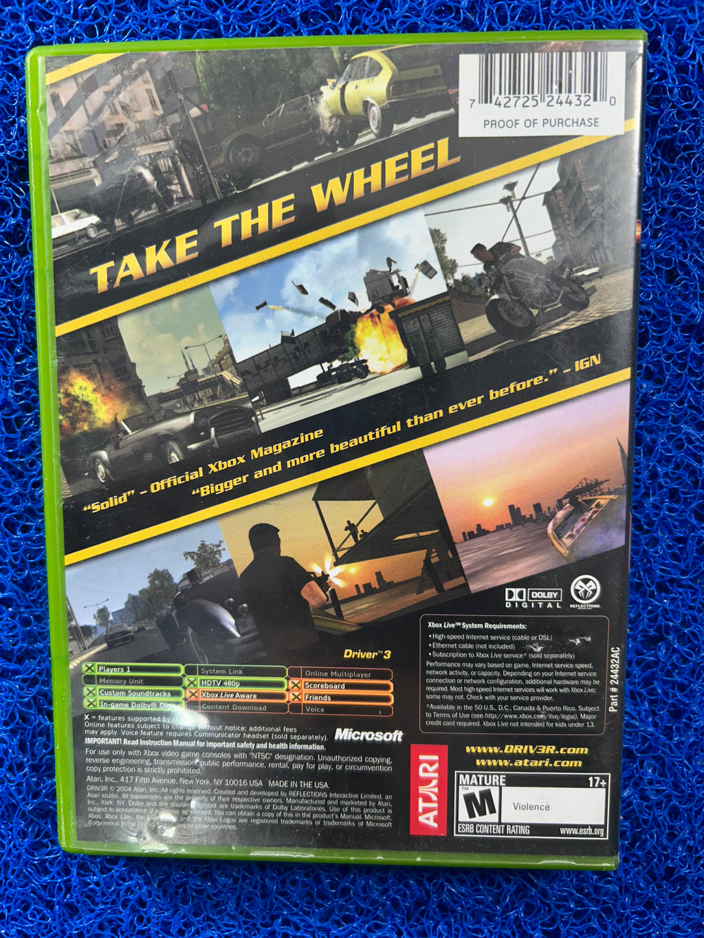 XBOX Driv3r (A)