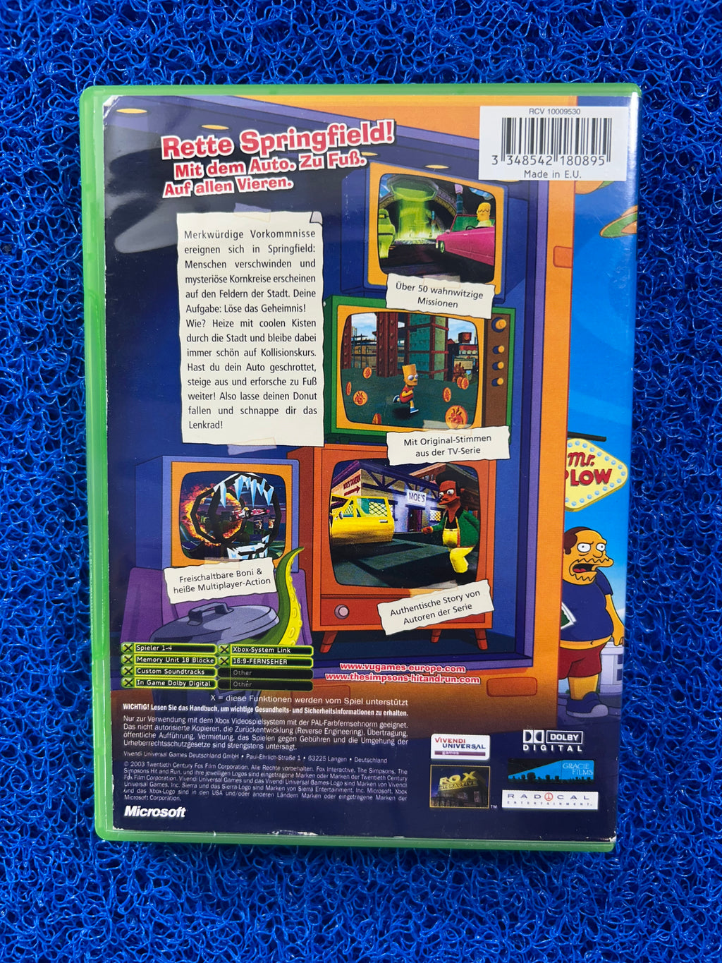 XBOX The Simpsons hit & run (E)