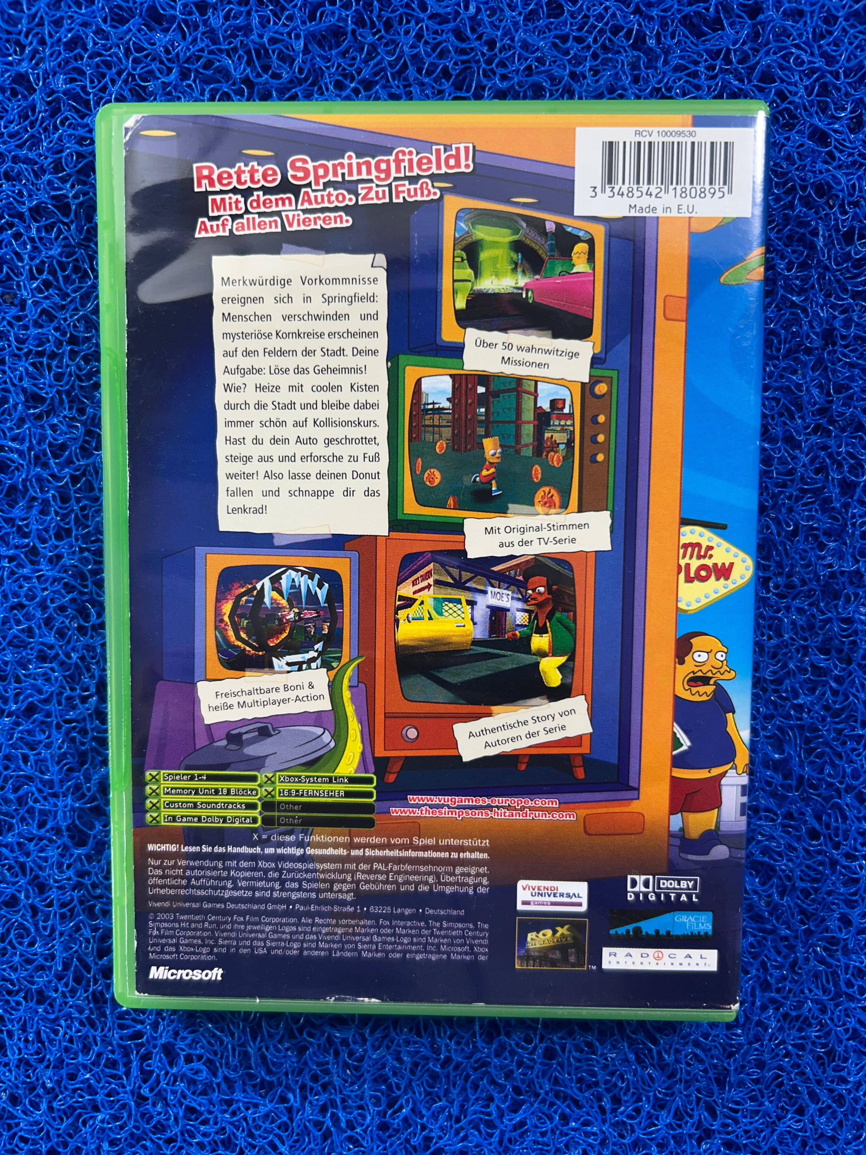 XBOX The Simpsons hit & run (E)
