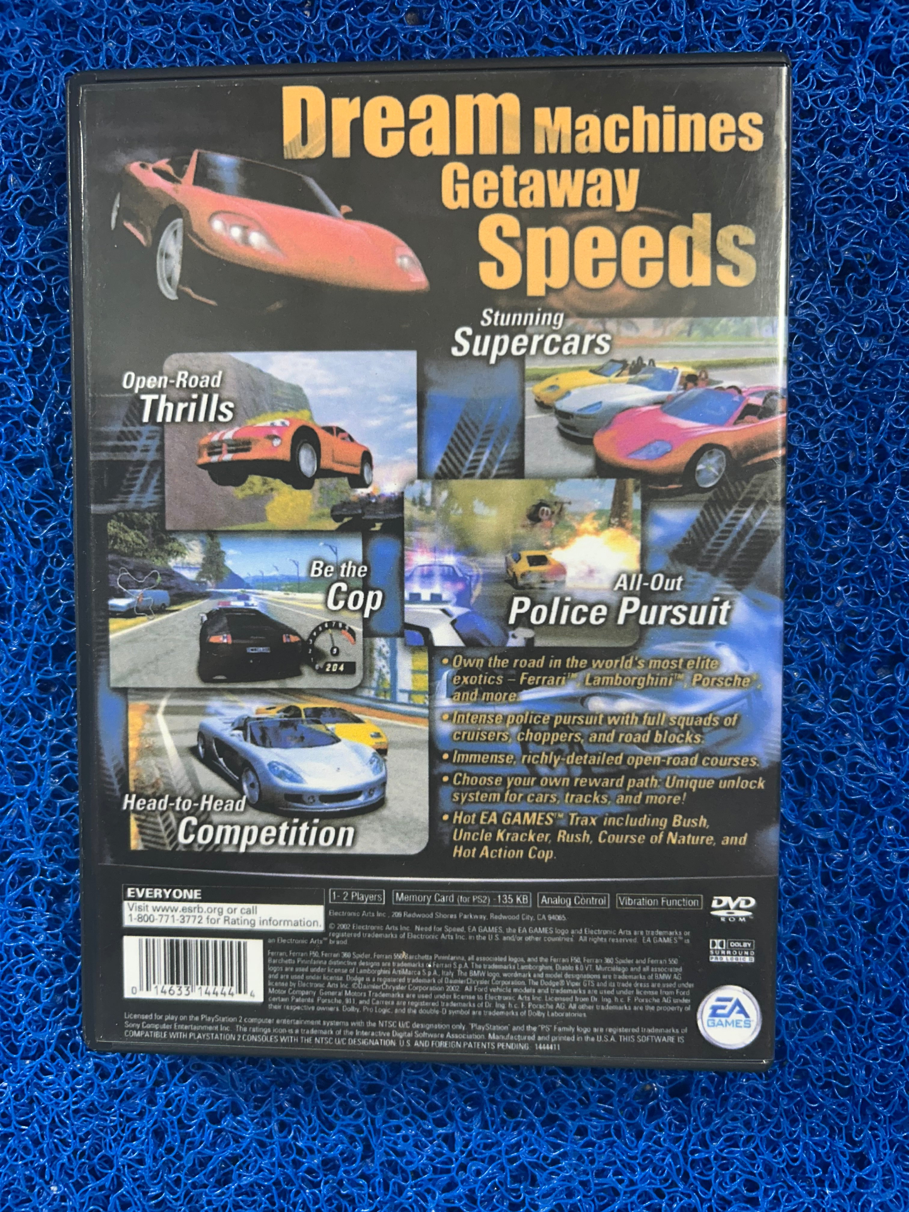 PS2# Need for speed hot pursuit 2 (A)