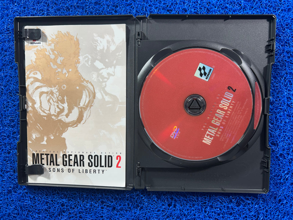 PS2 Metal gear solid 2 (E)