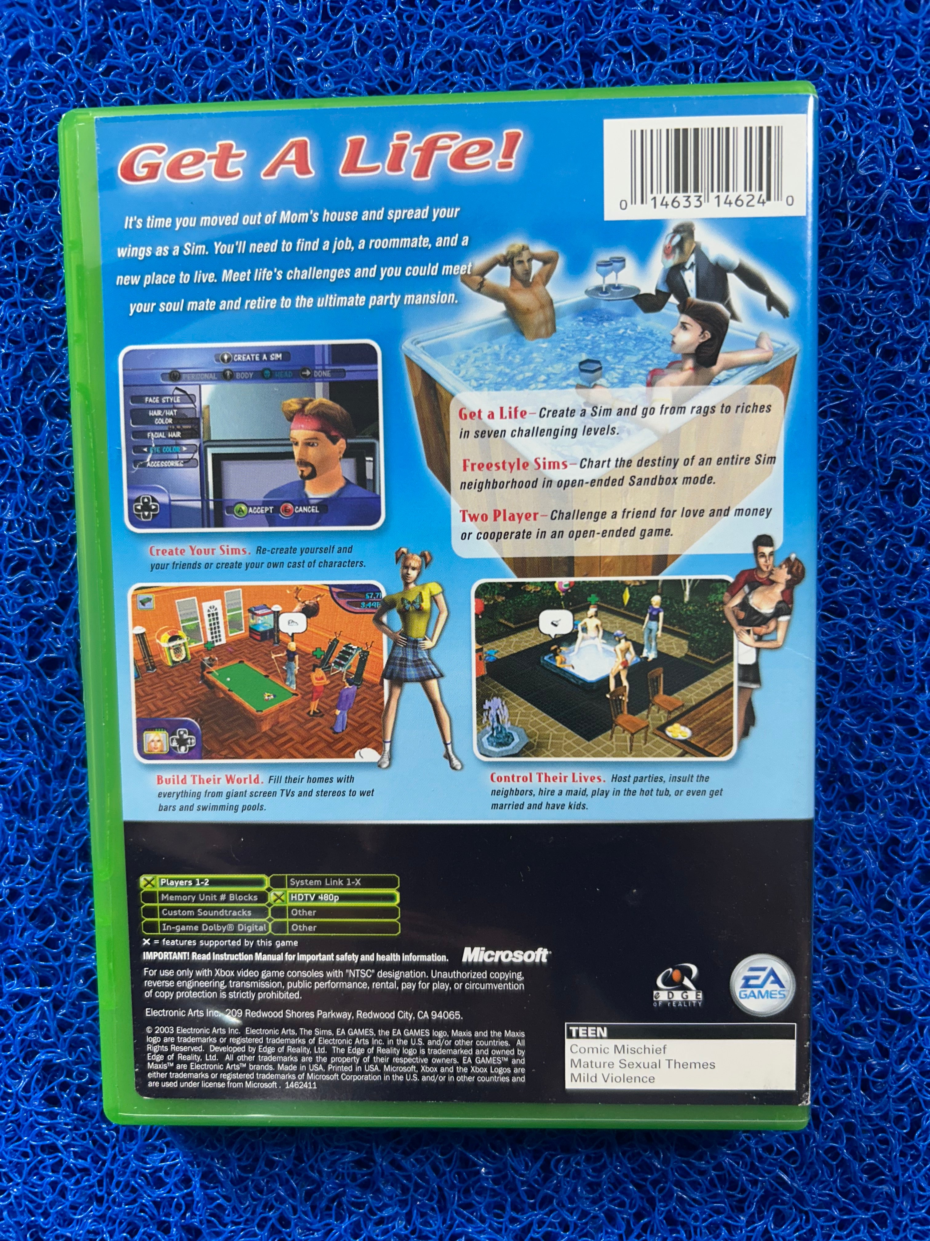 XBOX The sims (A)