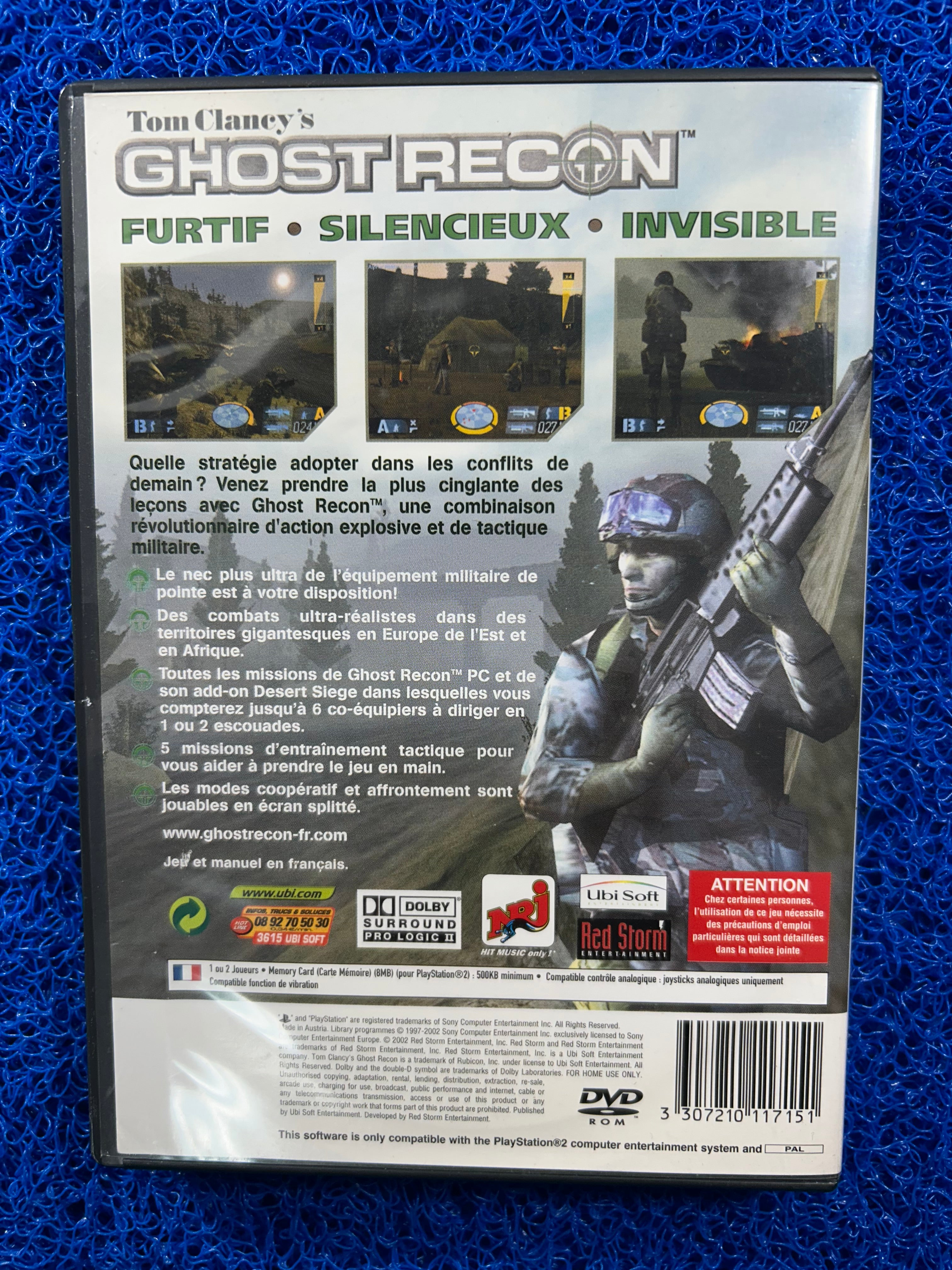 PS2 Ghost recon (E)