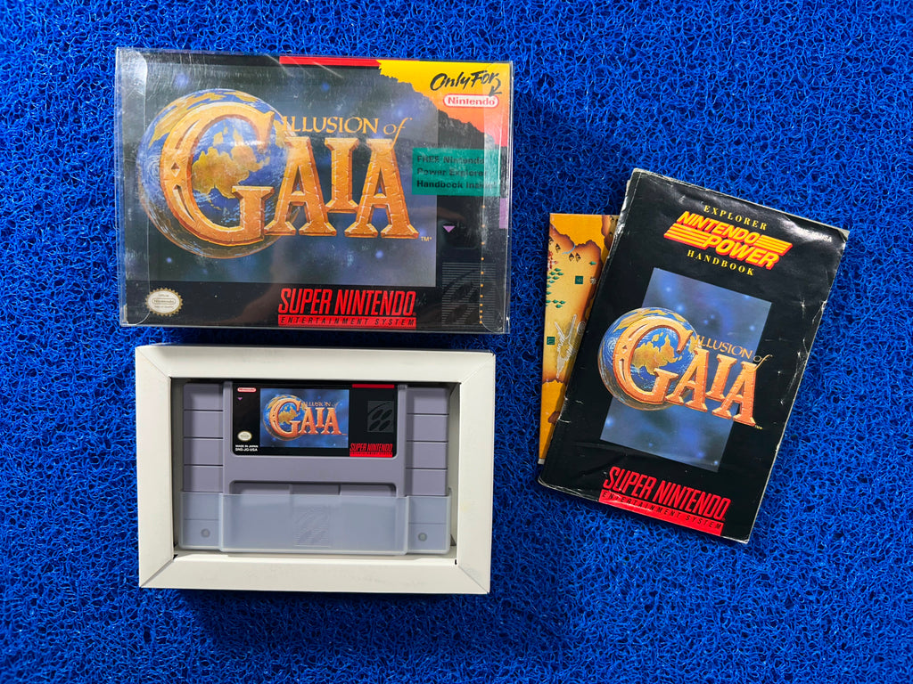 SNES Box Illusion of Gaia (A)