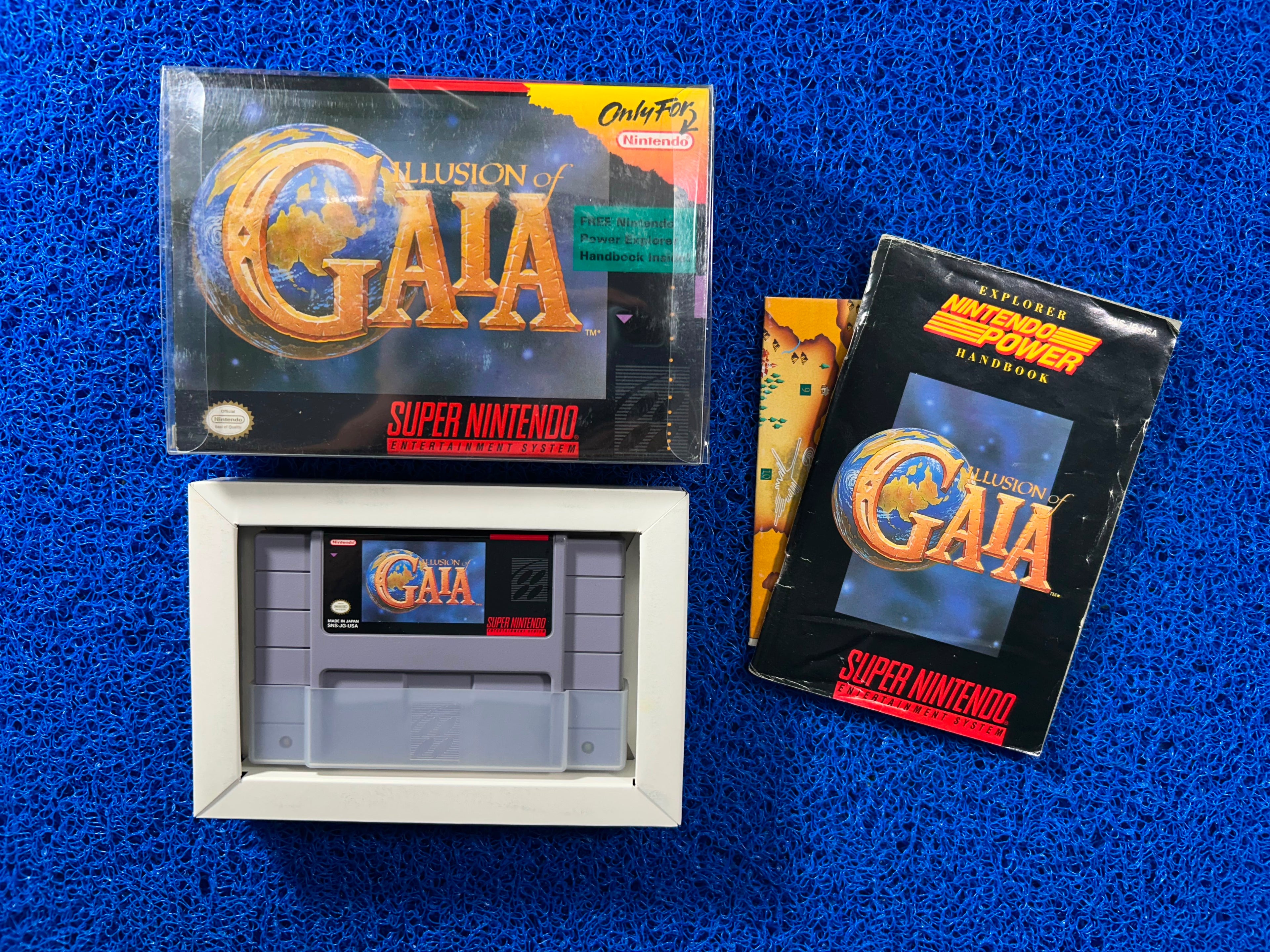 SNES Box Illusion of Gaia (A)