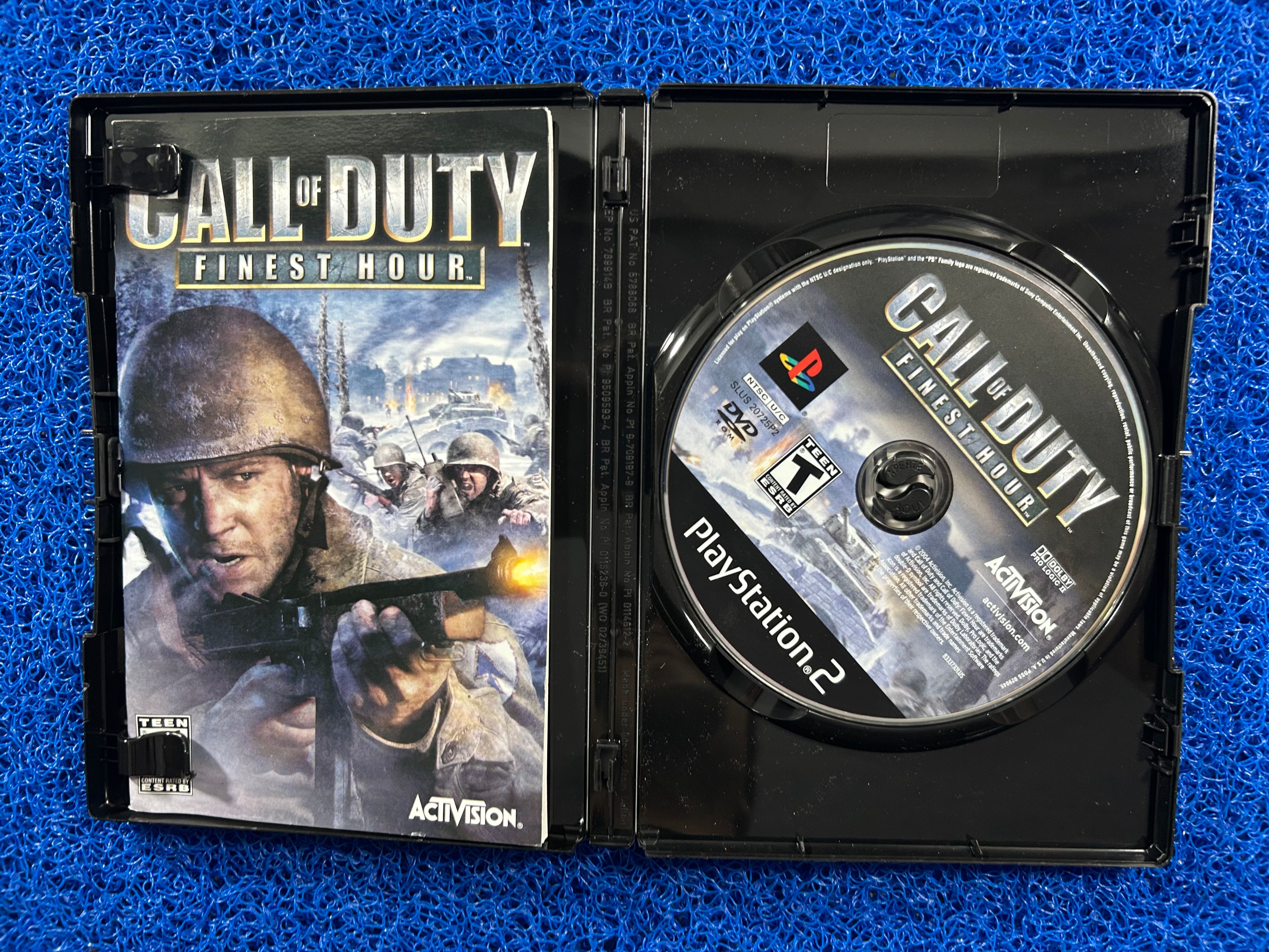 PS2 Call of duty finest hour (A)