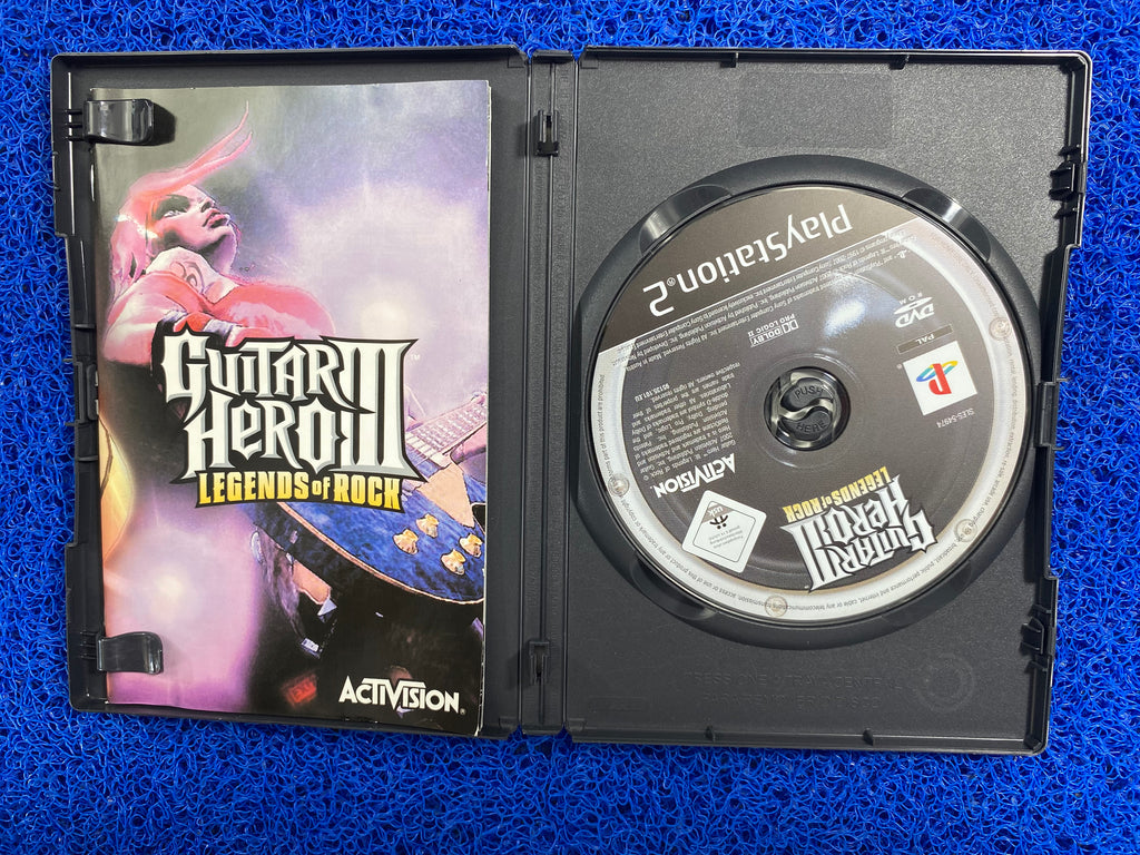 PS2# Guitar hero III the legends of rock (E)