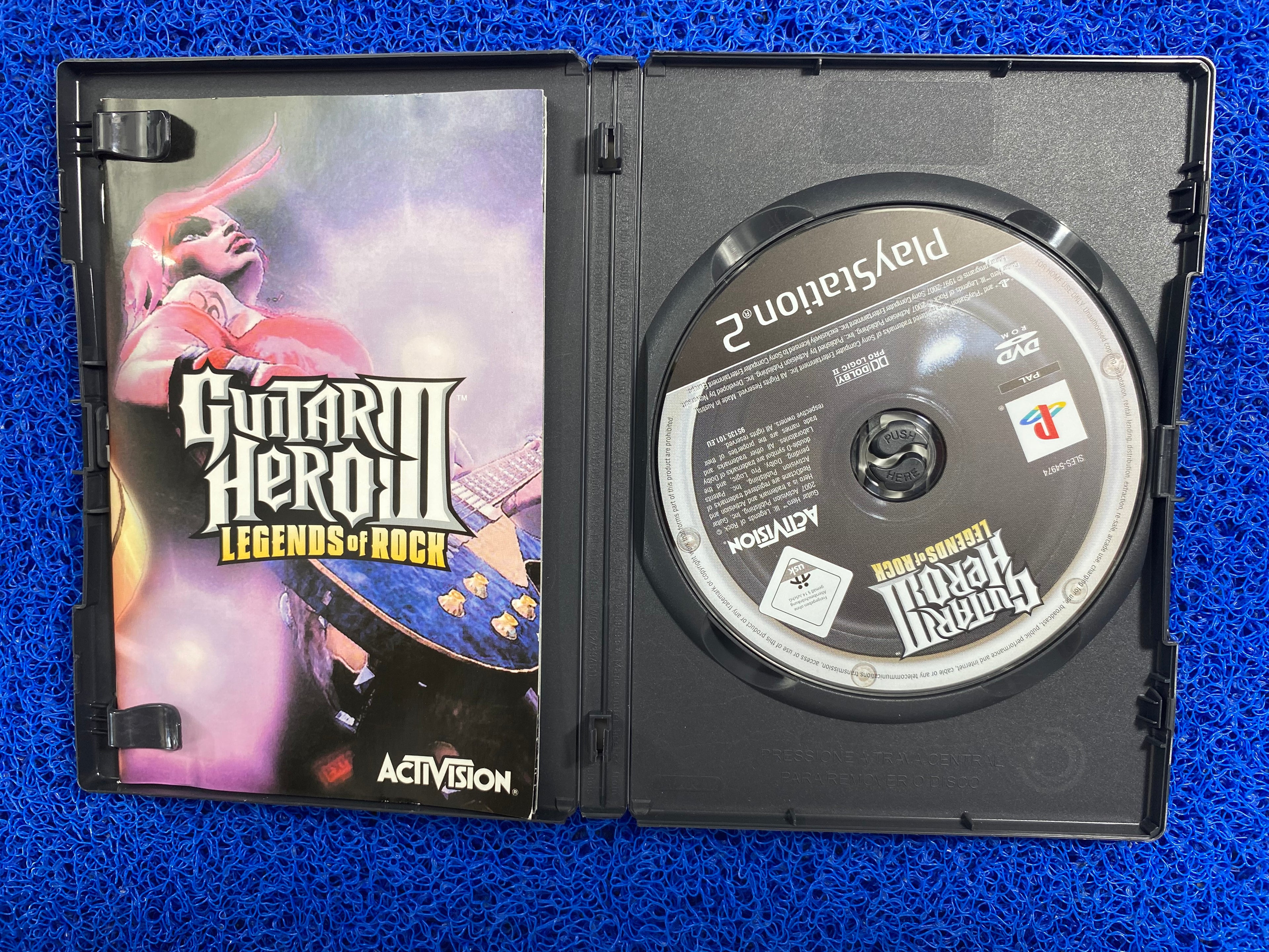 PS2# Guitar hero III the legends of rock (E)